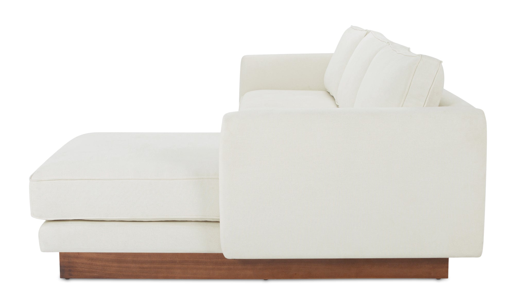 Vernon Right Sectional White