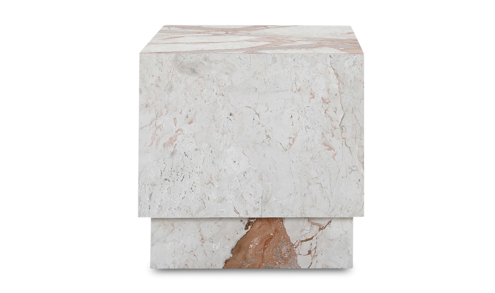 Layla Side Table Breccia Marble