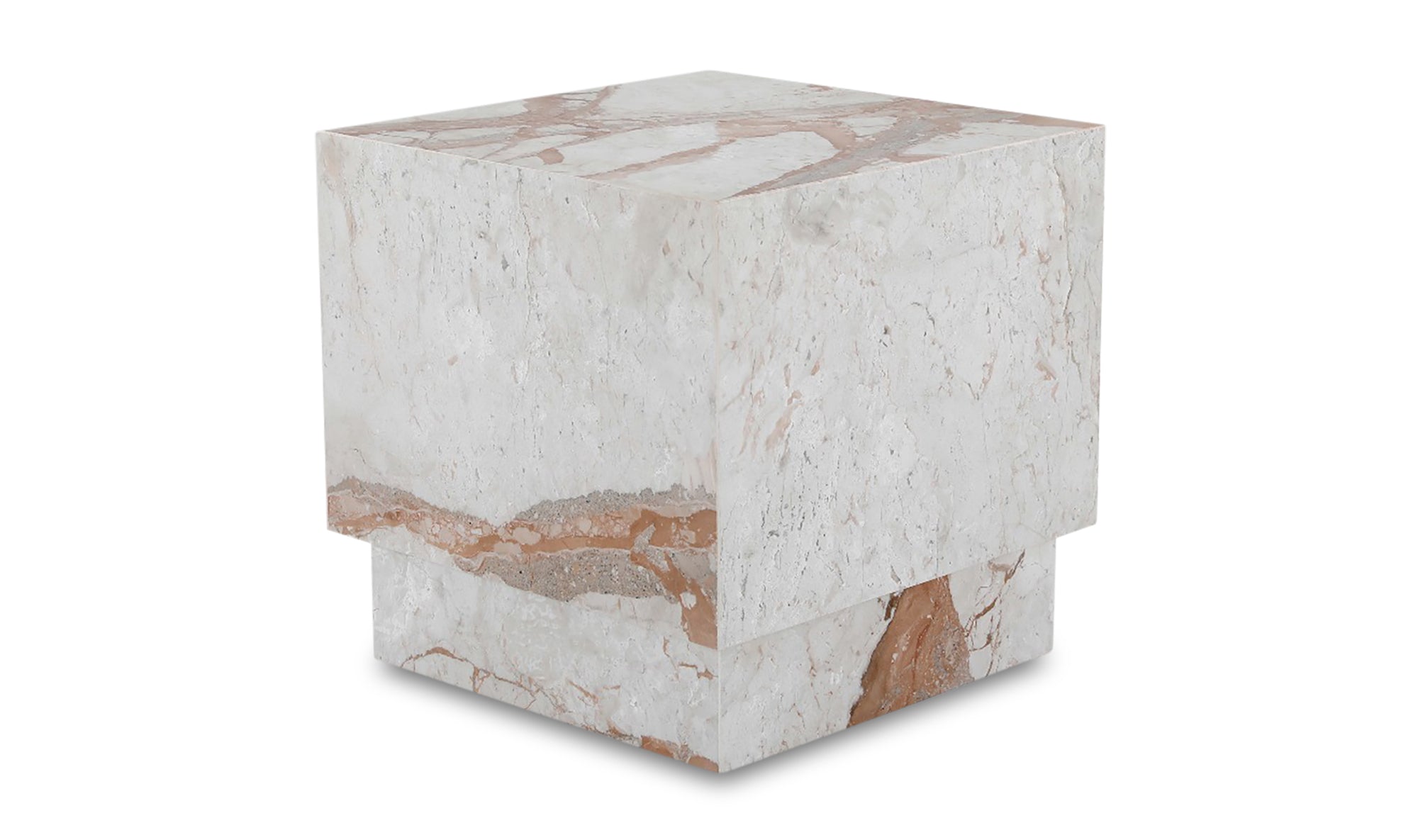 Layla Side Table Breccia Marble