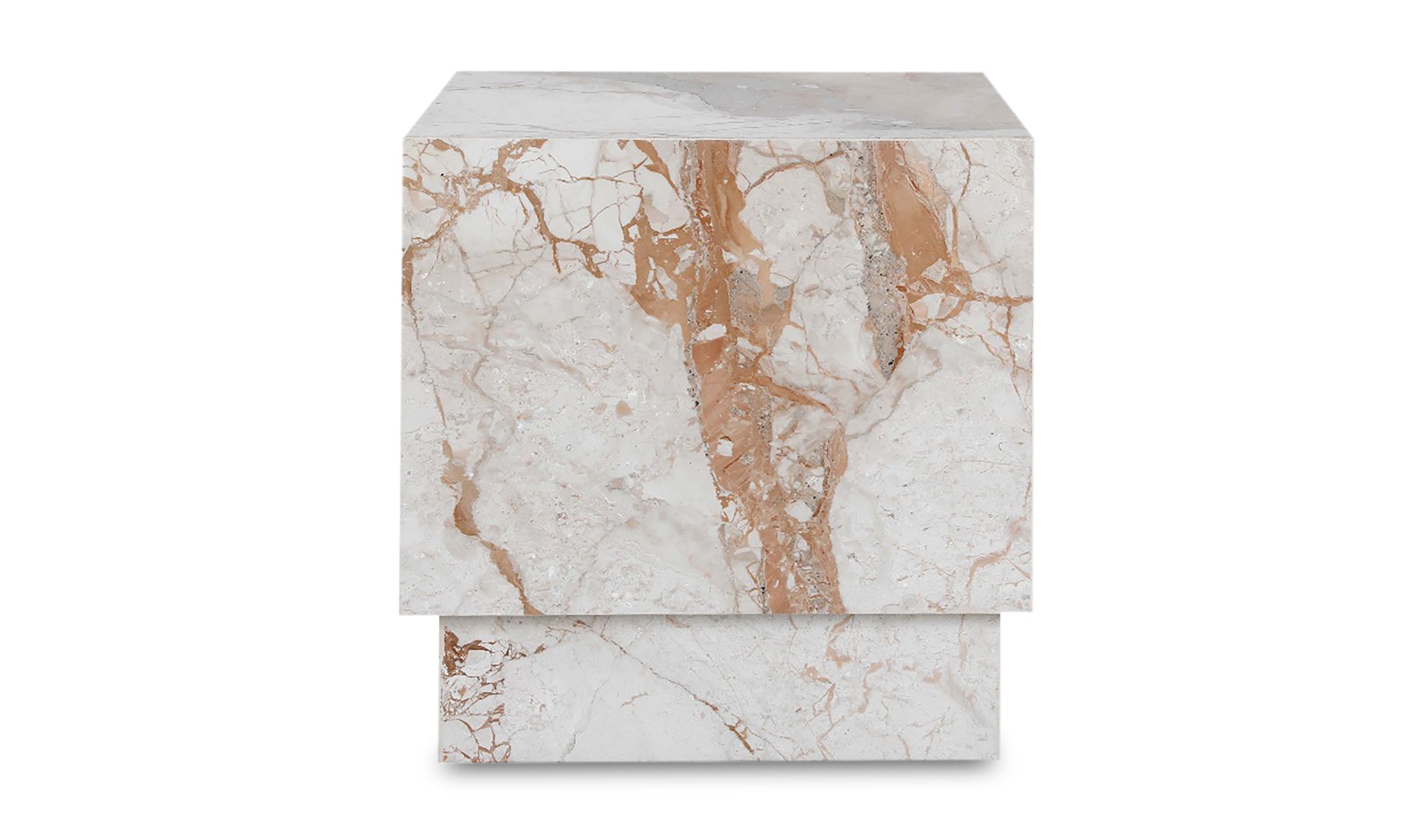 Layla Side Table Breccia Marble