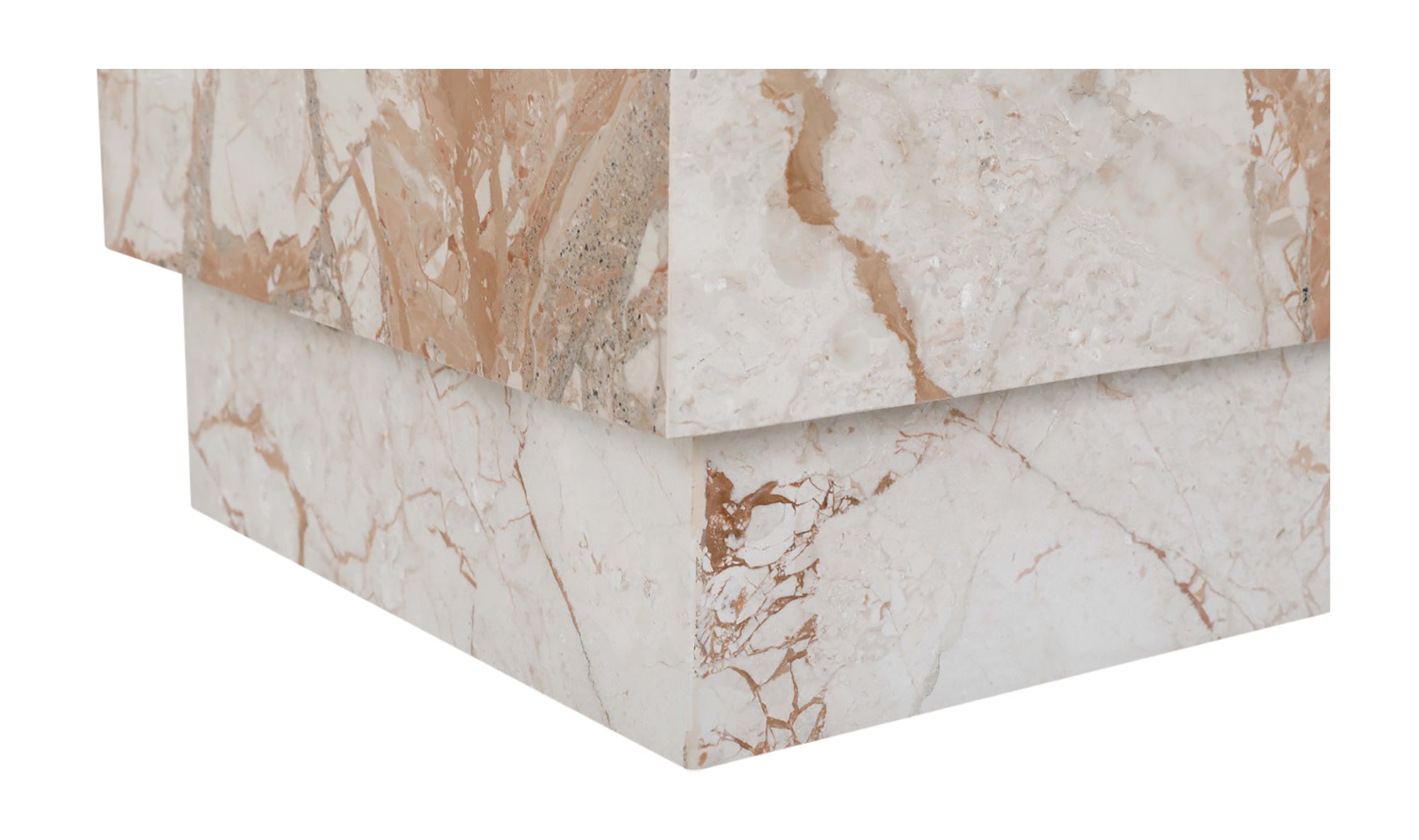 Layla Side Table Breccia Marble