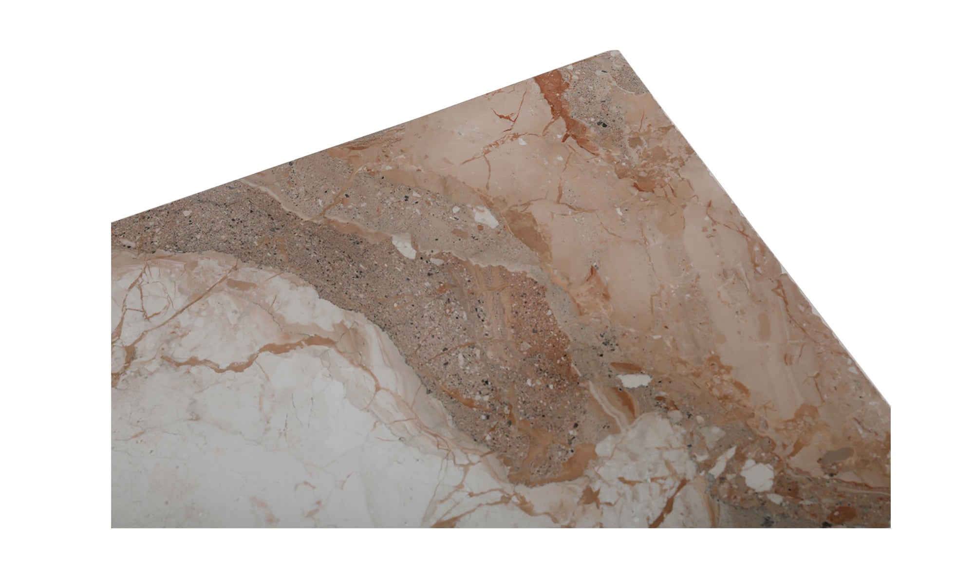 Layla Side Table Breccia Marble