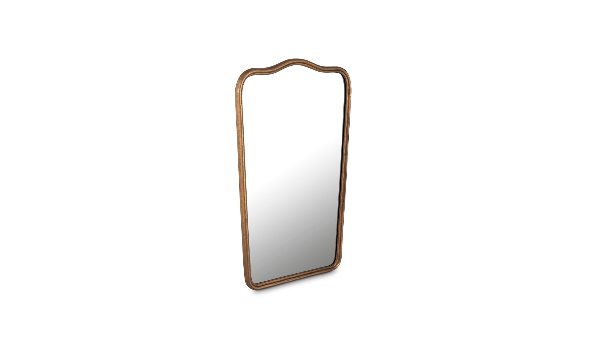 Keyes Mirror Brass