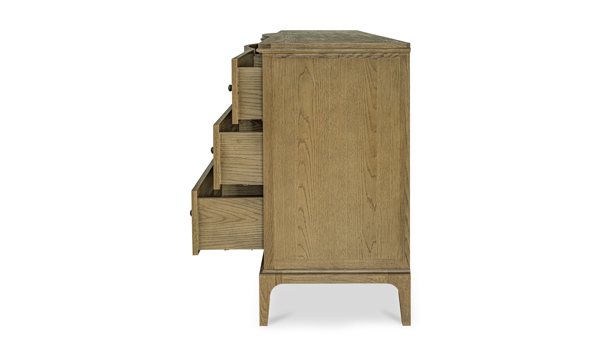 Sadie 9 Drawer Dresser Brown