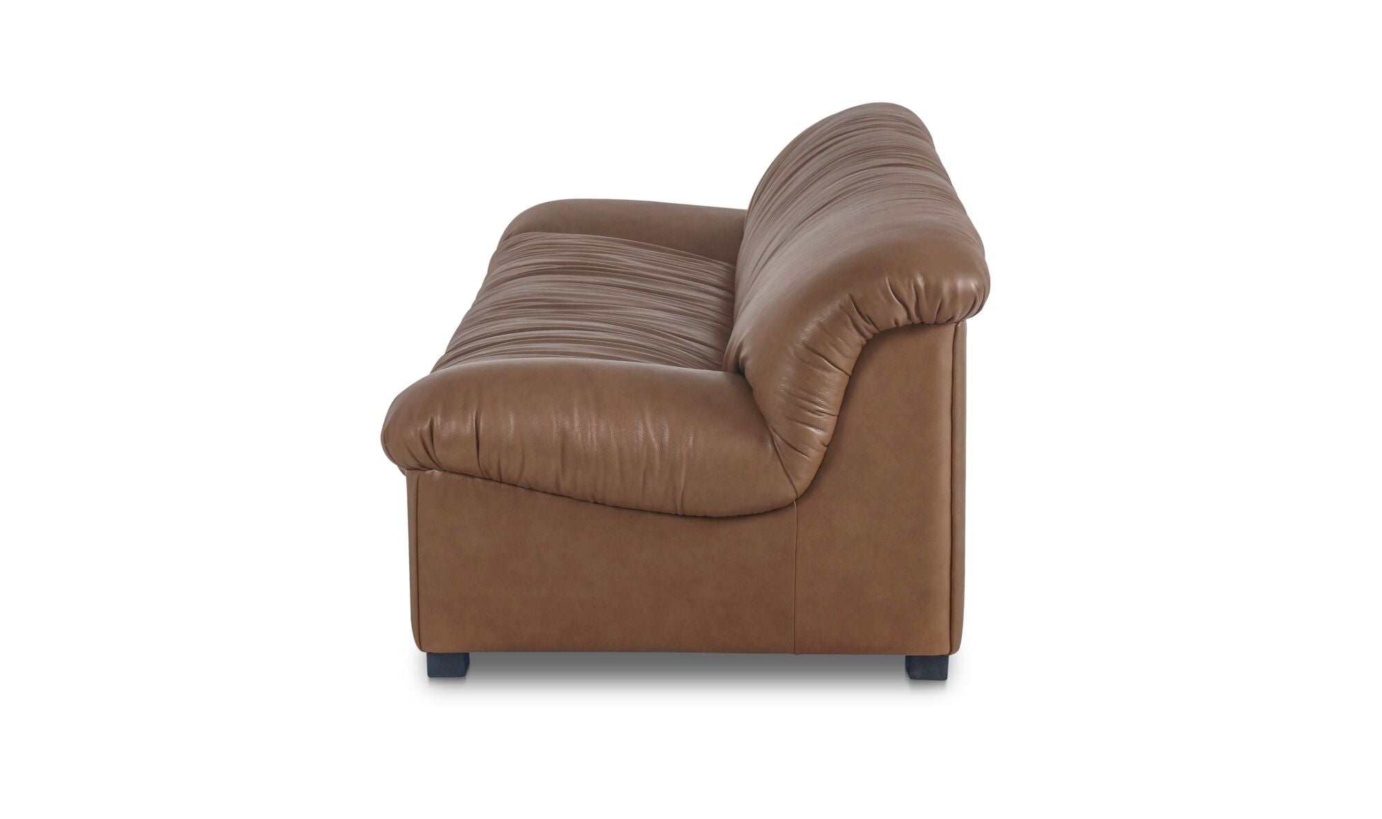 Halston Sofa Tan Leather