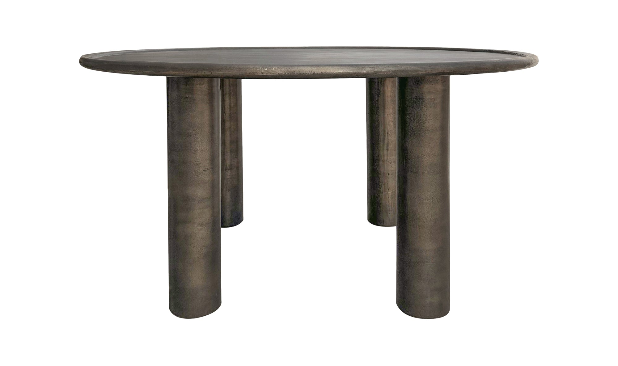 Deacon Outdoor Dining Table Deep Bronze