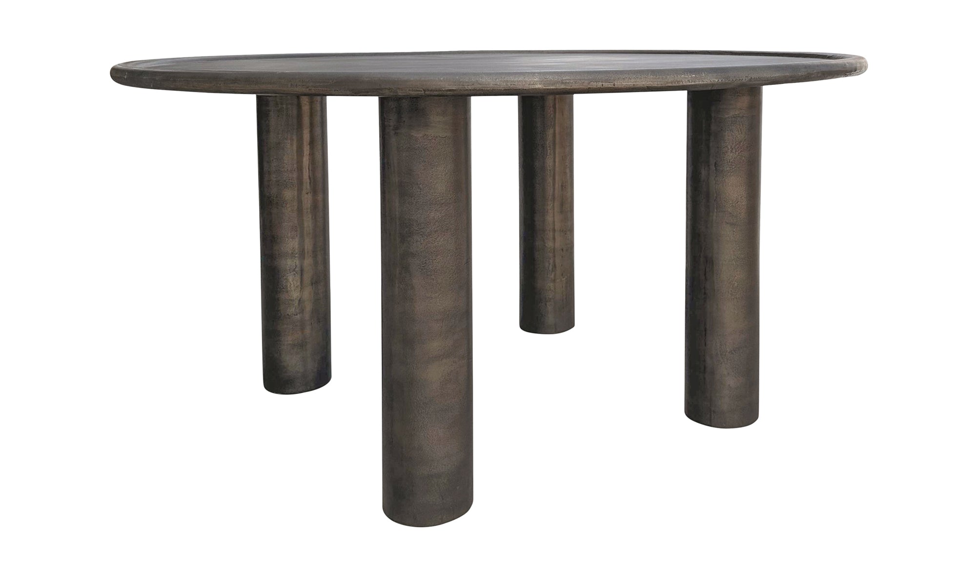 Deacon Outdoor Dining Table Deep Bronze