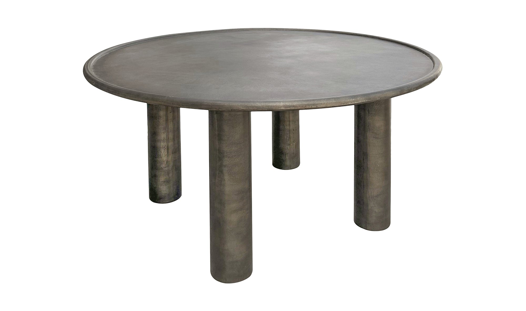 Deacon Outdoor Dining Table Deep Bronze