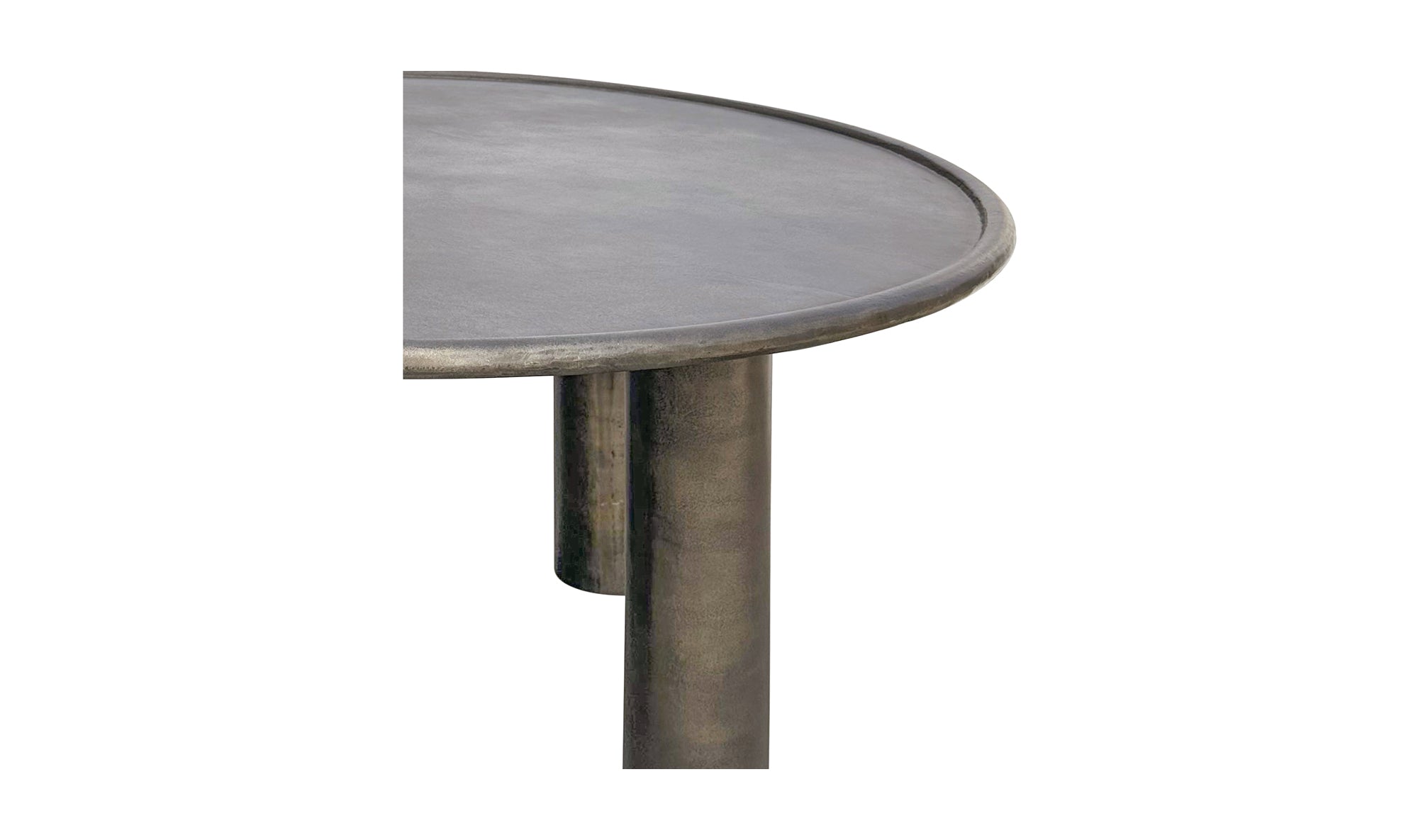 Deacon Outdoor Dining Table Deep Bronze