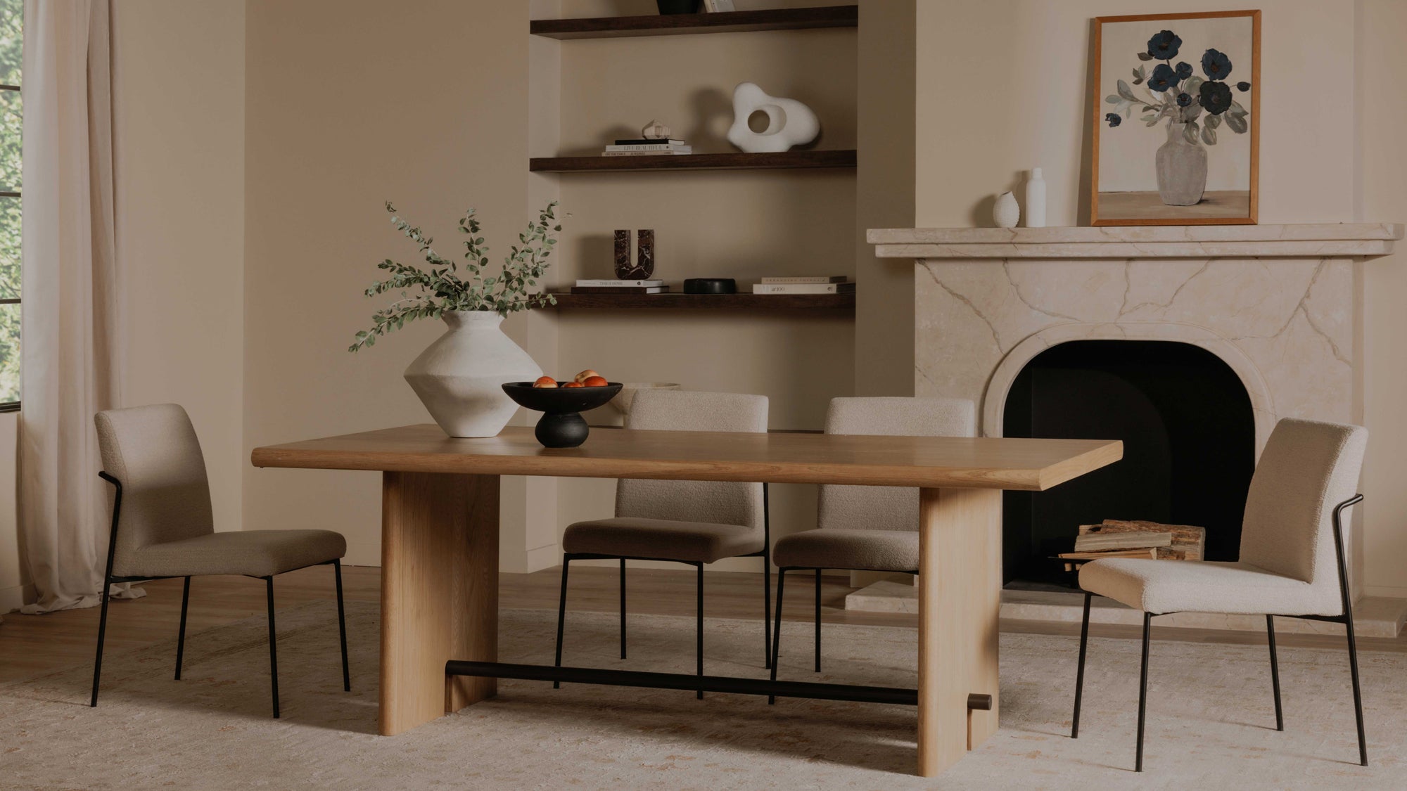 Madison Dining Table Natural