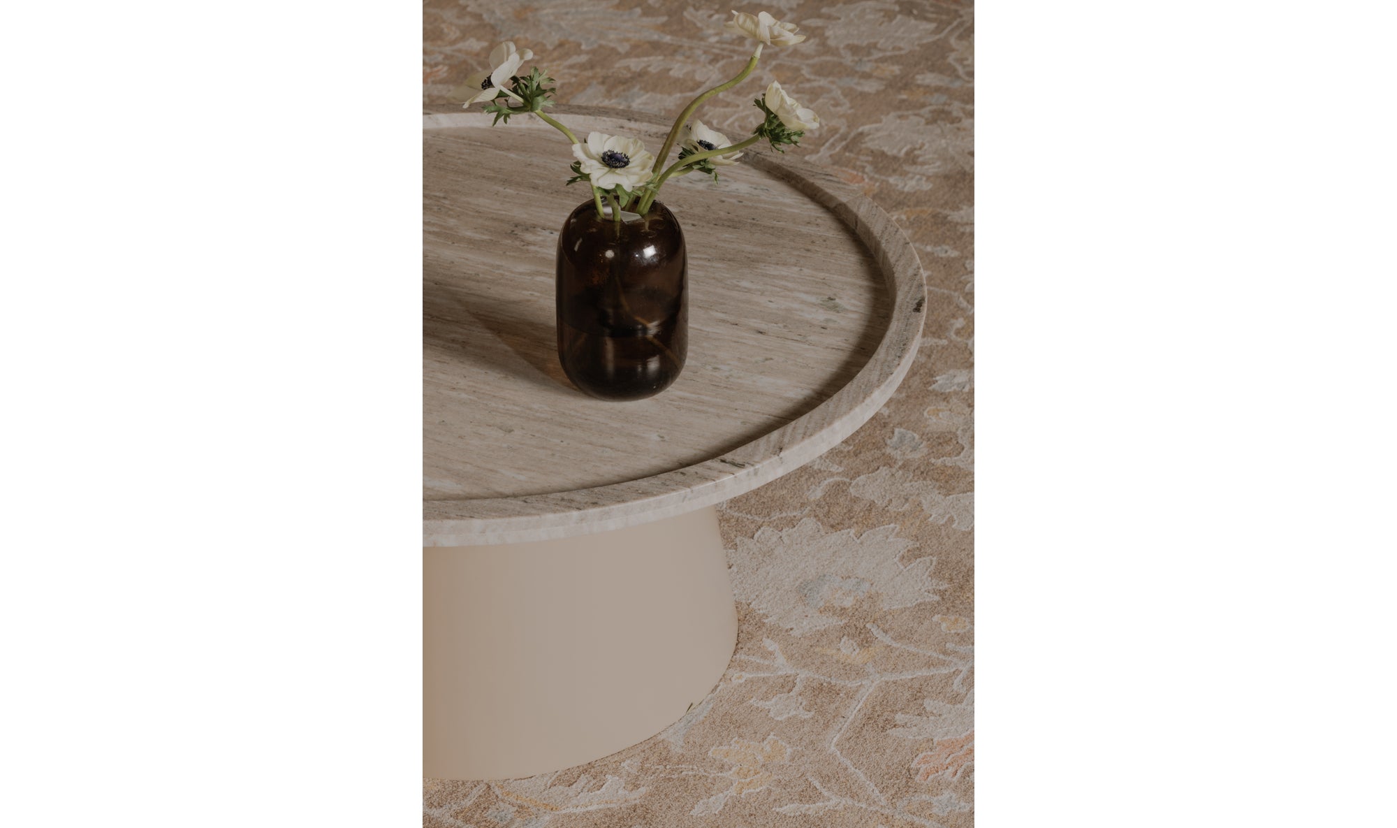 Kimberley Coffee Table White Marble
