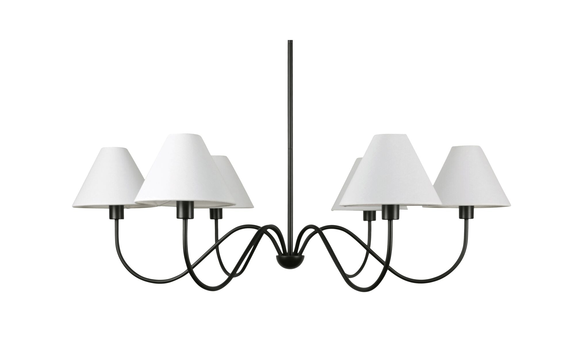 Whitney Chandelier Blackened Bronze