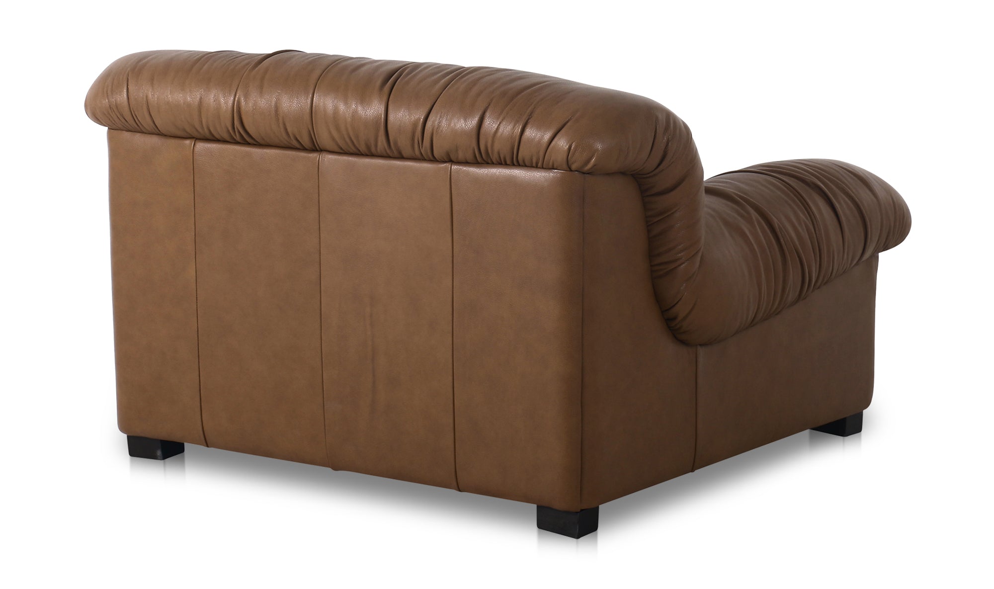 Halston Lounge Chair Tan Leather