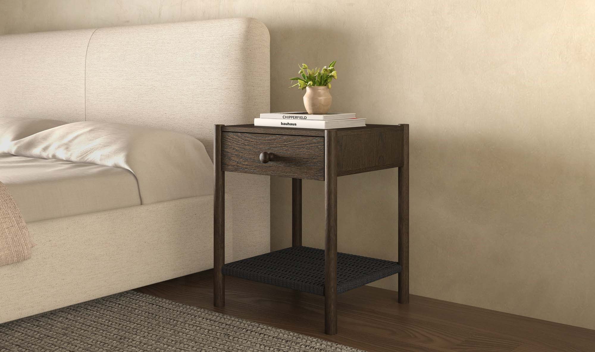 Millie Nightstand Brown