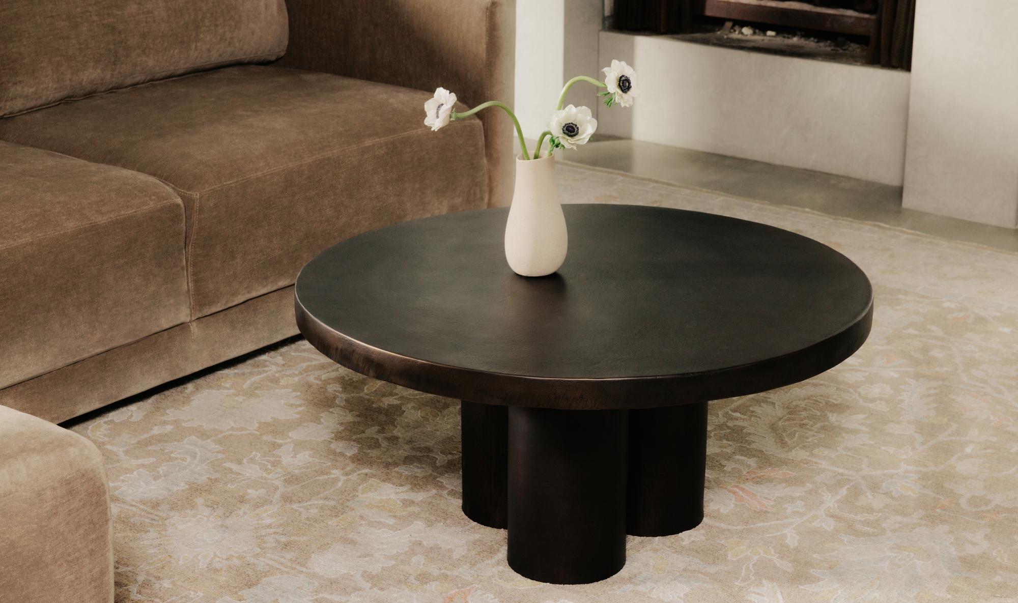 Logan Outdoor Coffee table Black