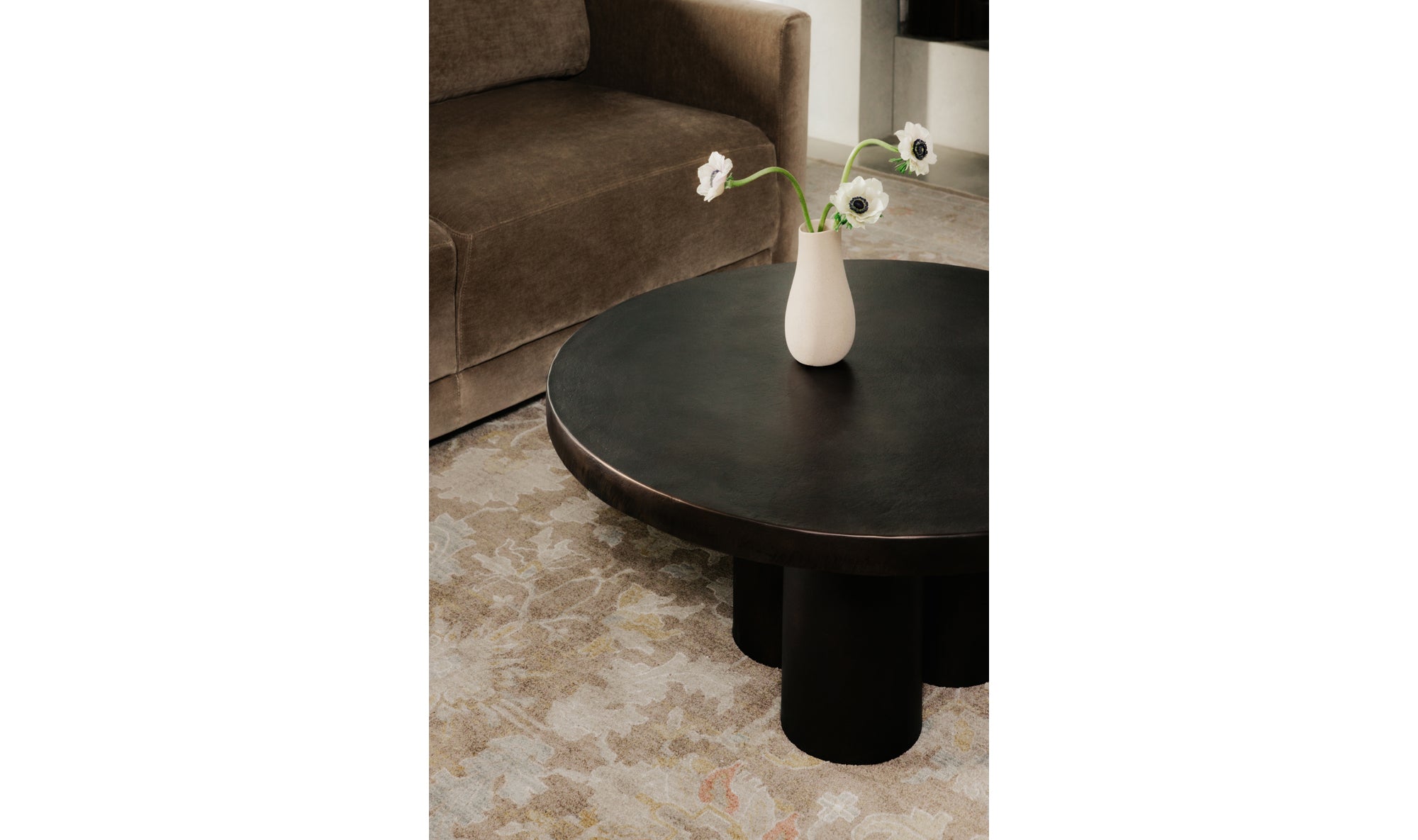 Logan Outdoor Coffee table Black