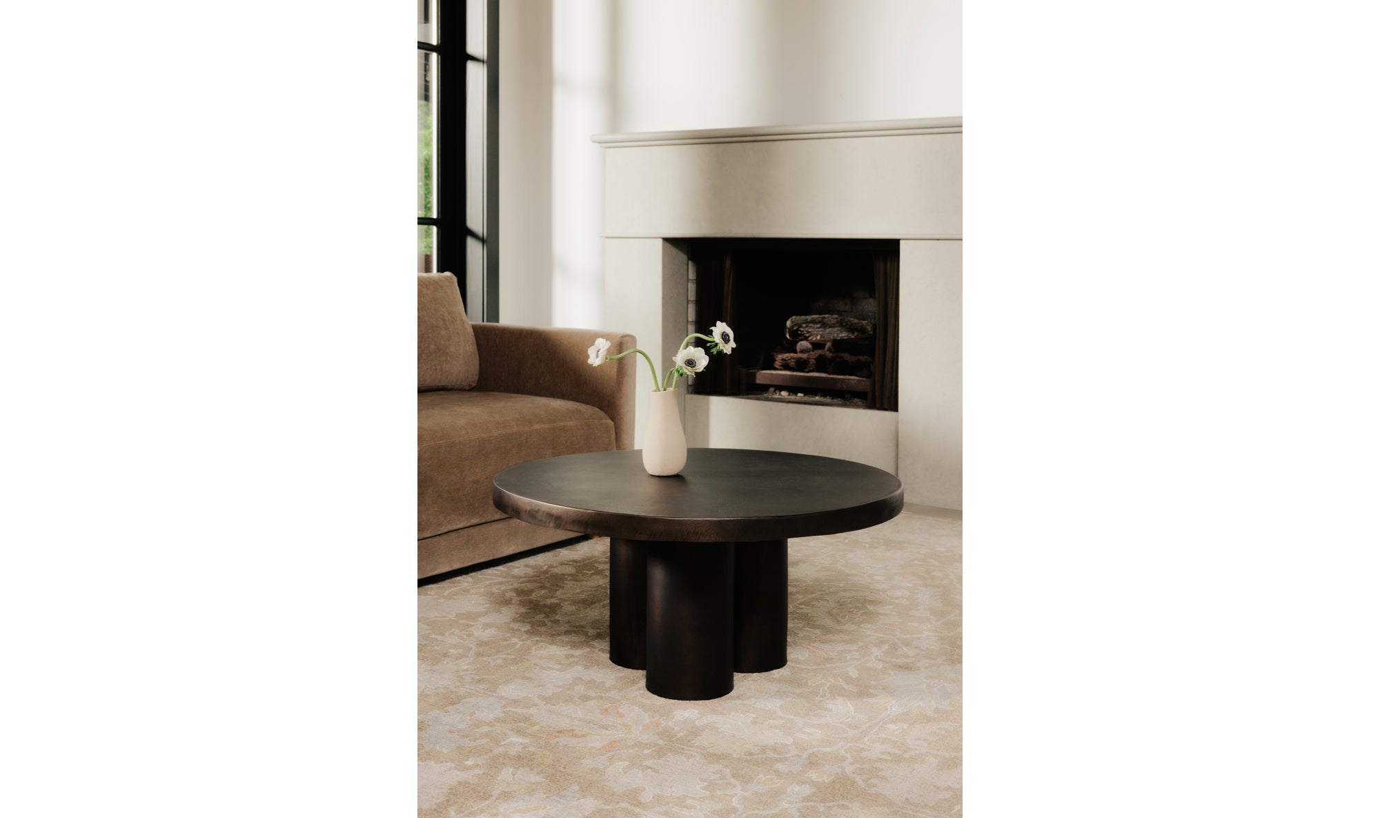 Logan Outdoor Coffee table Black