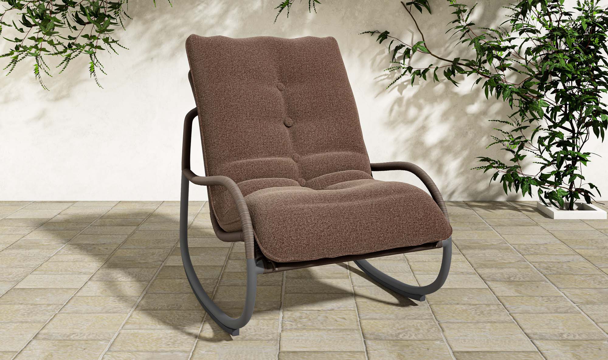 Lyra Outdoor Rocking Chair