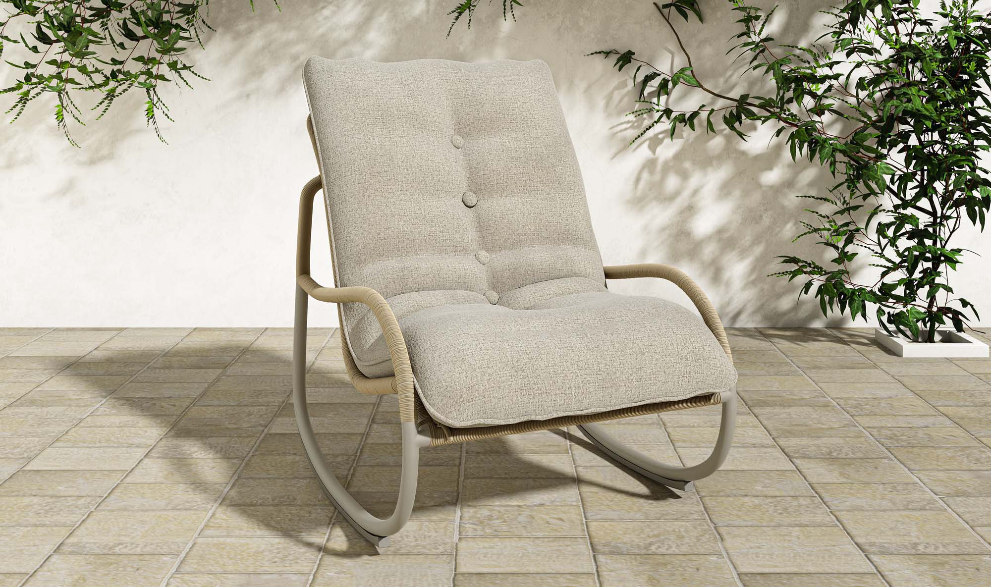 Lyra Outdoor Rocking Chair
