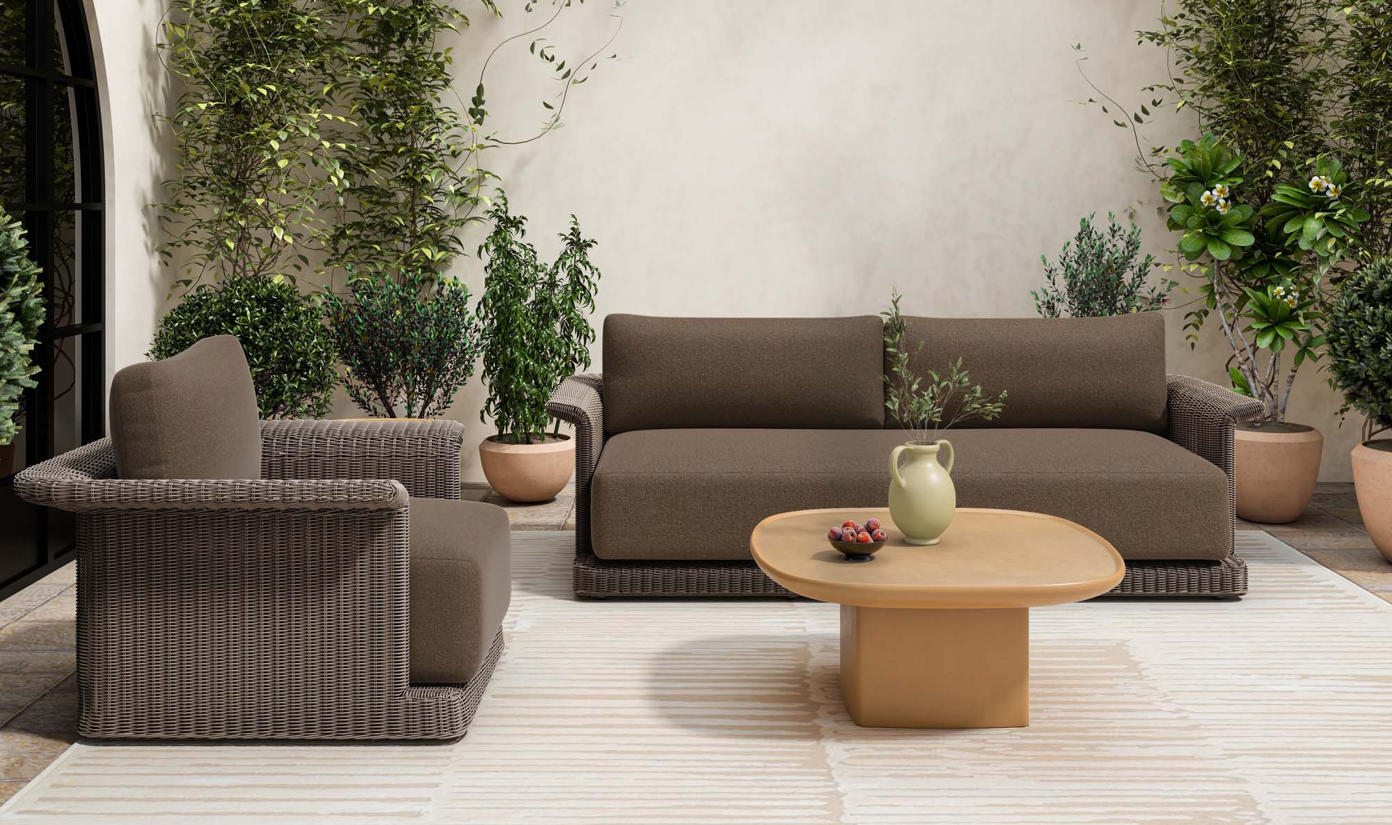 Meredith Outdoor Accent Chair