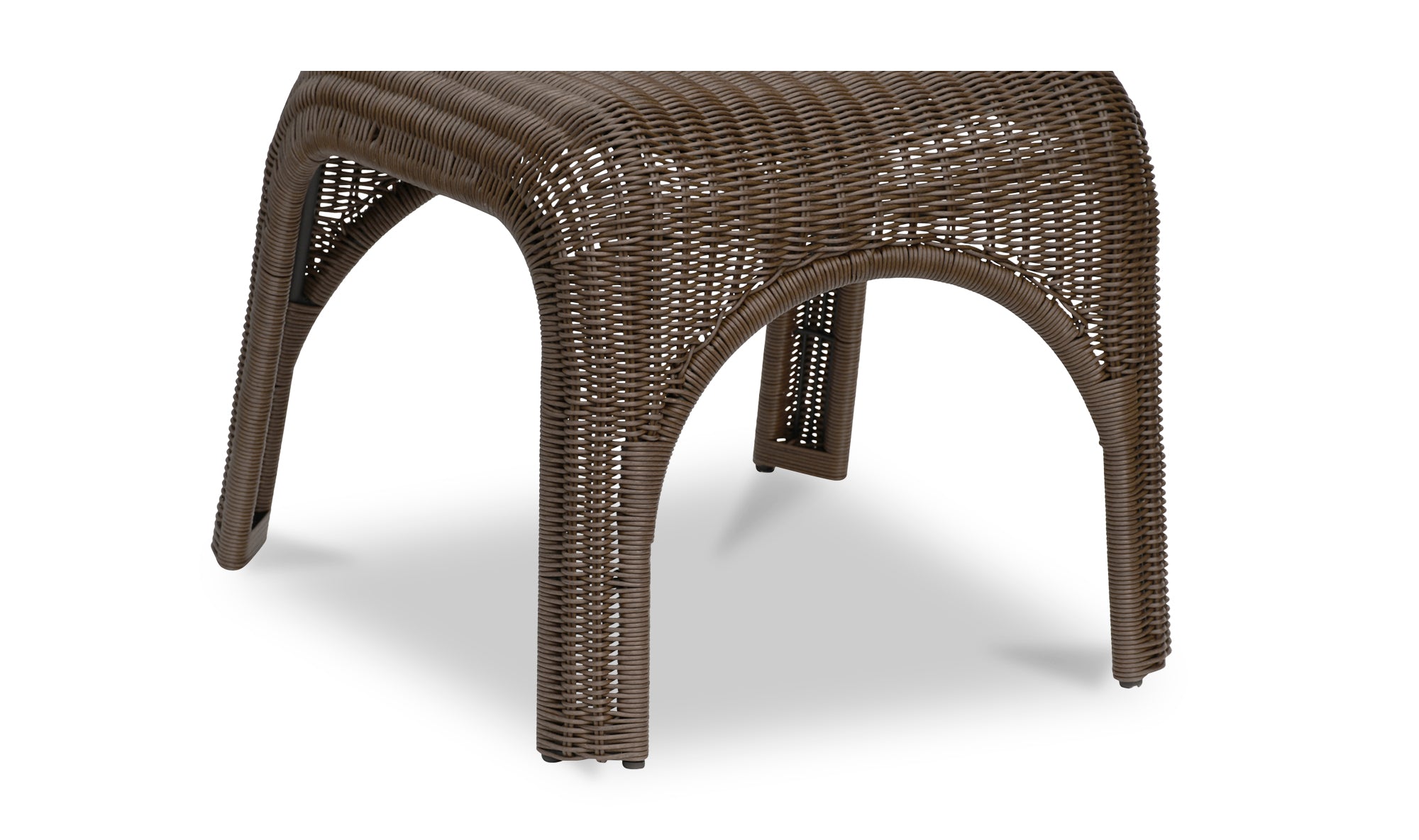 Kendall Outdoor Dining Chair Brown-Set of Two