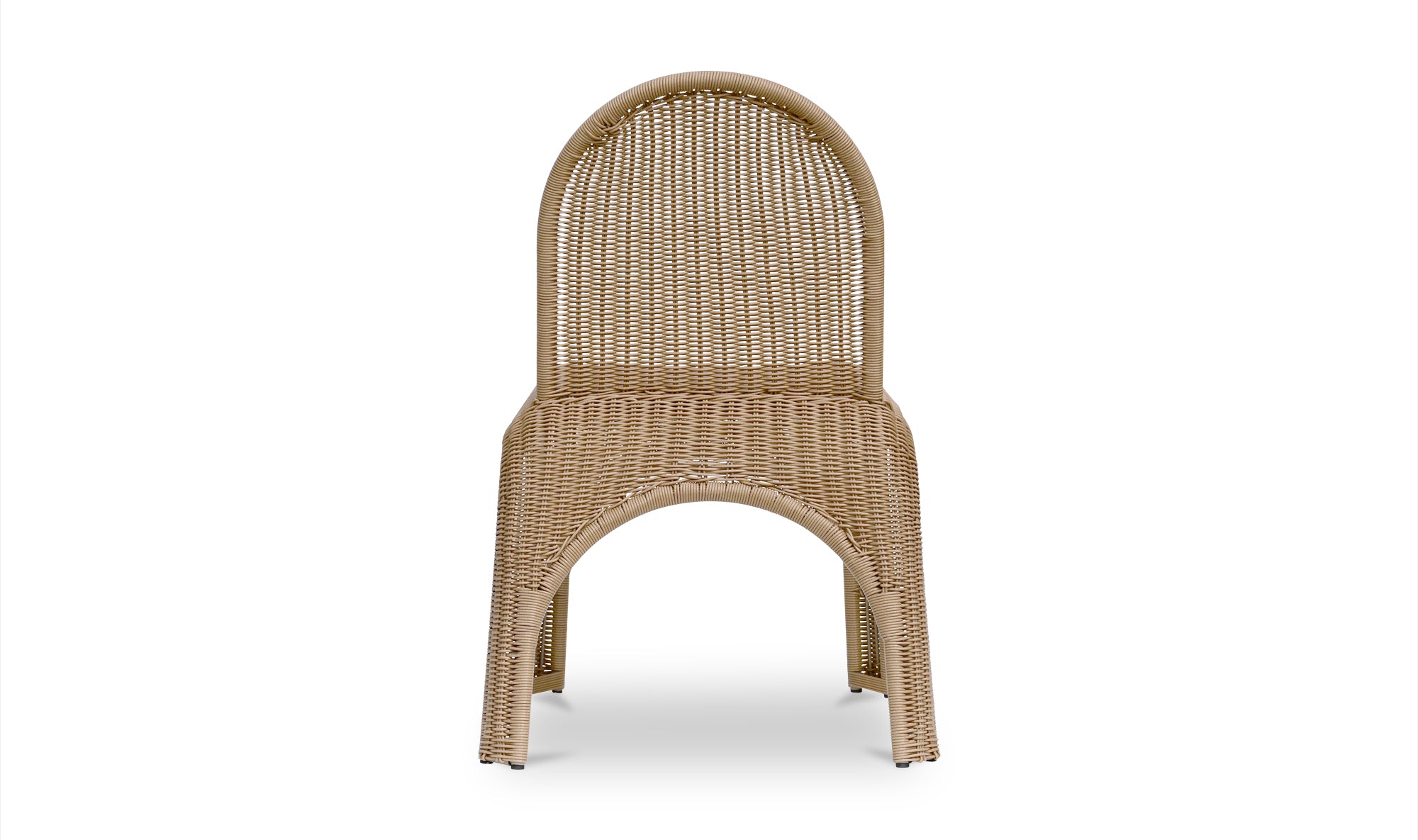 Kendall Outdoor Dining Chair Brown-Set of Two