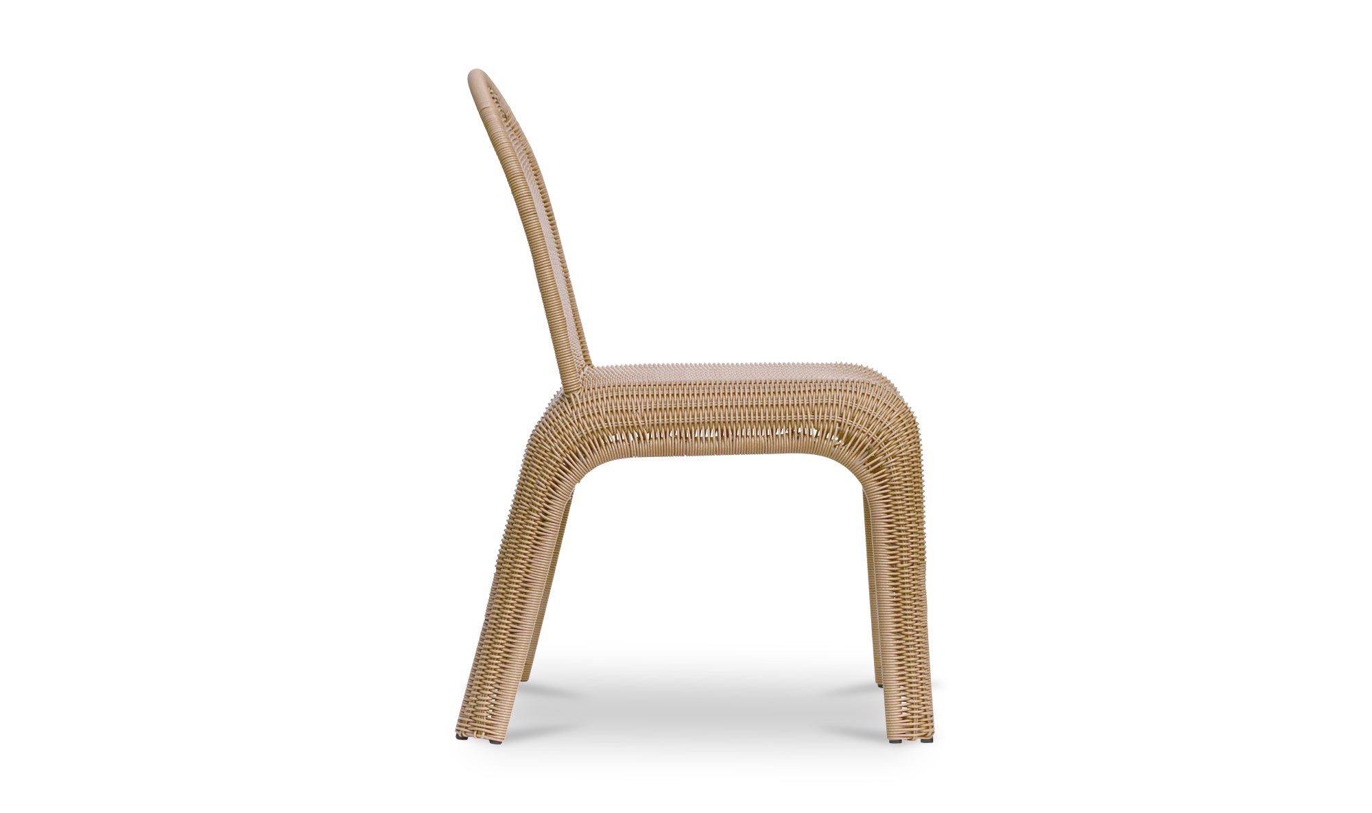 Kendall Outdoor Dining Chair Brown-Set of Two