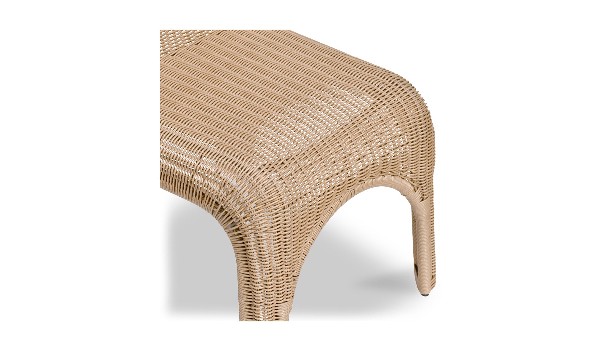 Kendall Outdoor Dining Chair Brown-Set of Two