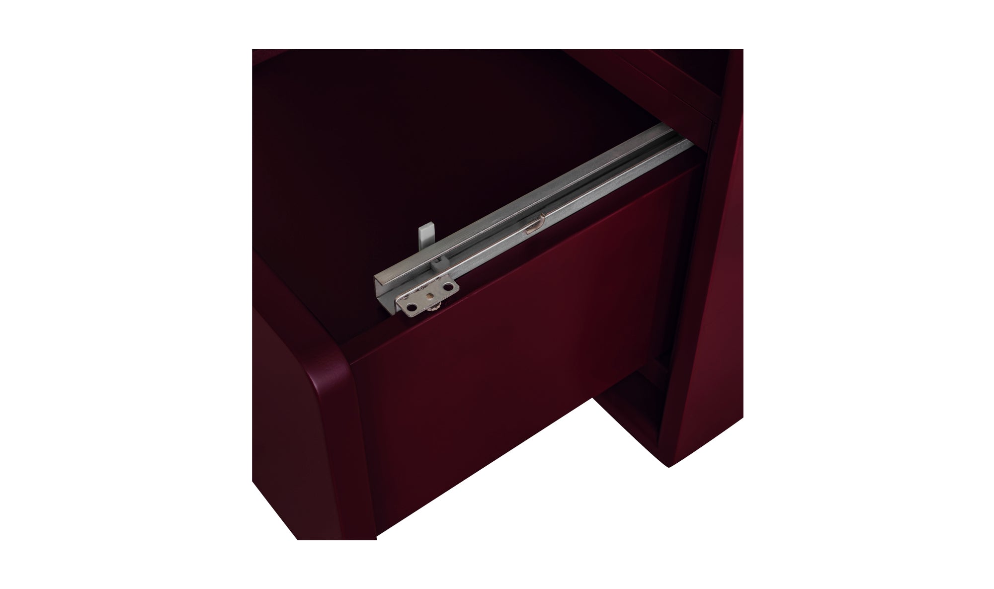 Jolene Nightstand Deep Red