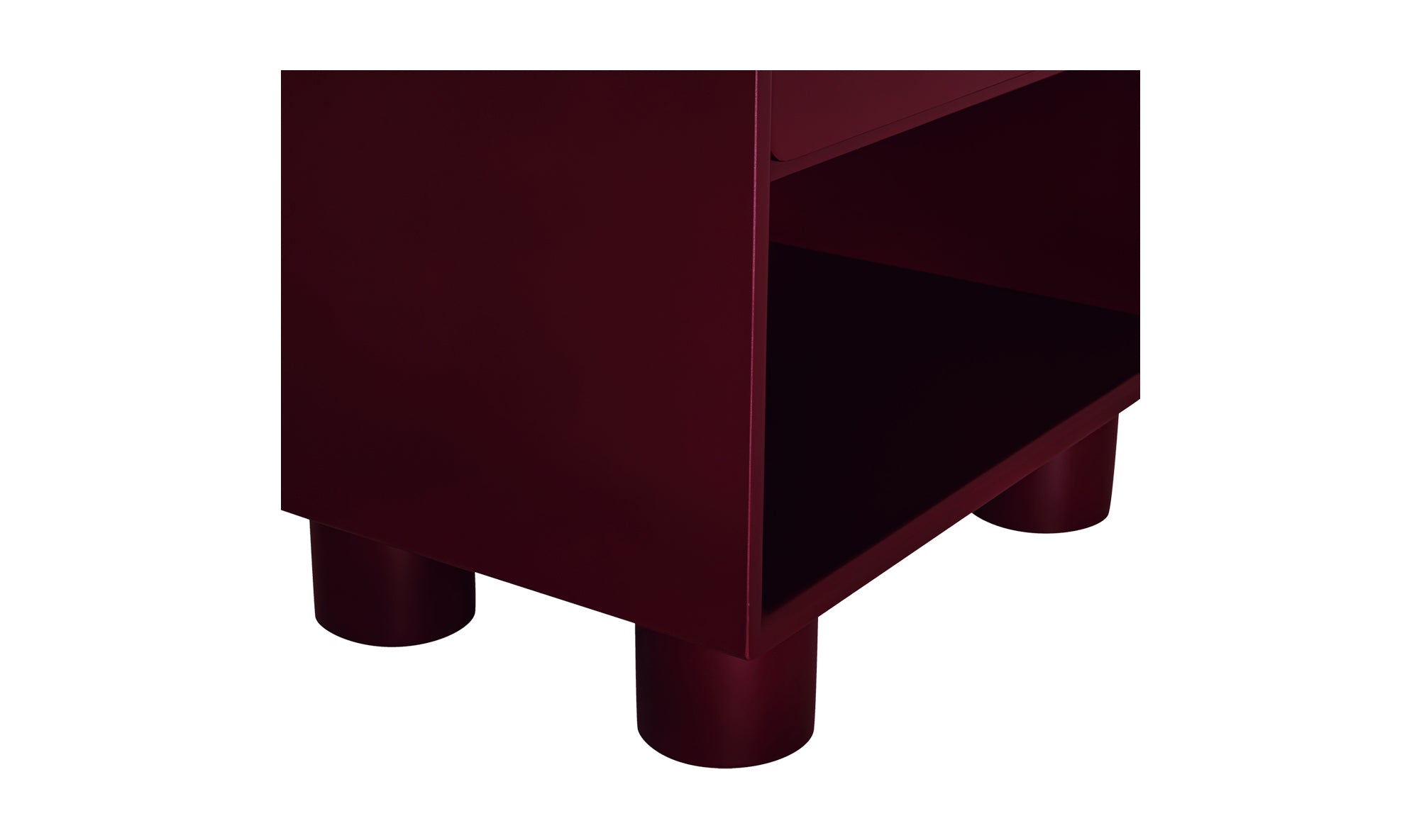 Jolene Nightstand Deep Red