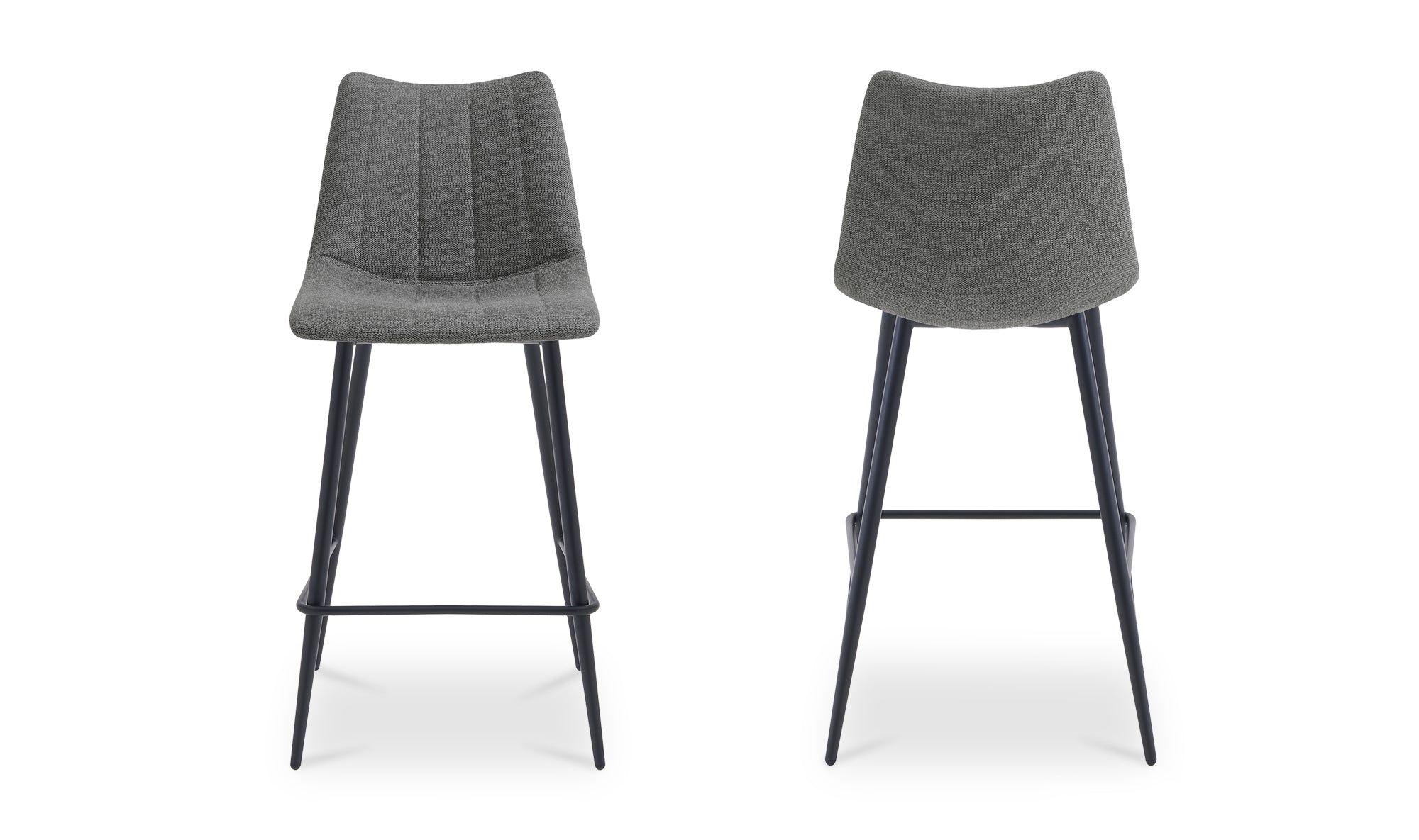 Alibi Counter Stool Dark Grey-Set of Two
