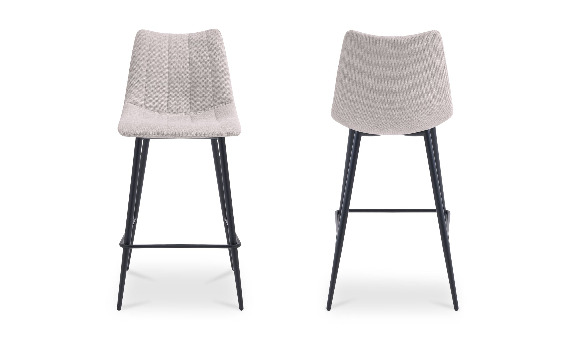 Alibi Counter Stool Beige-Set of Two