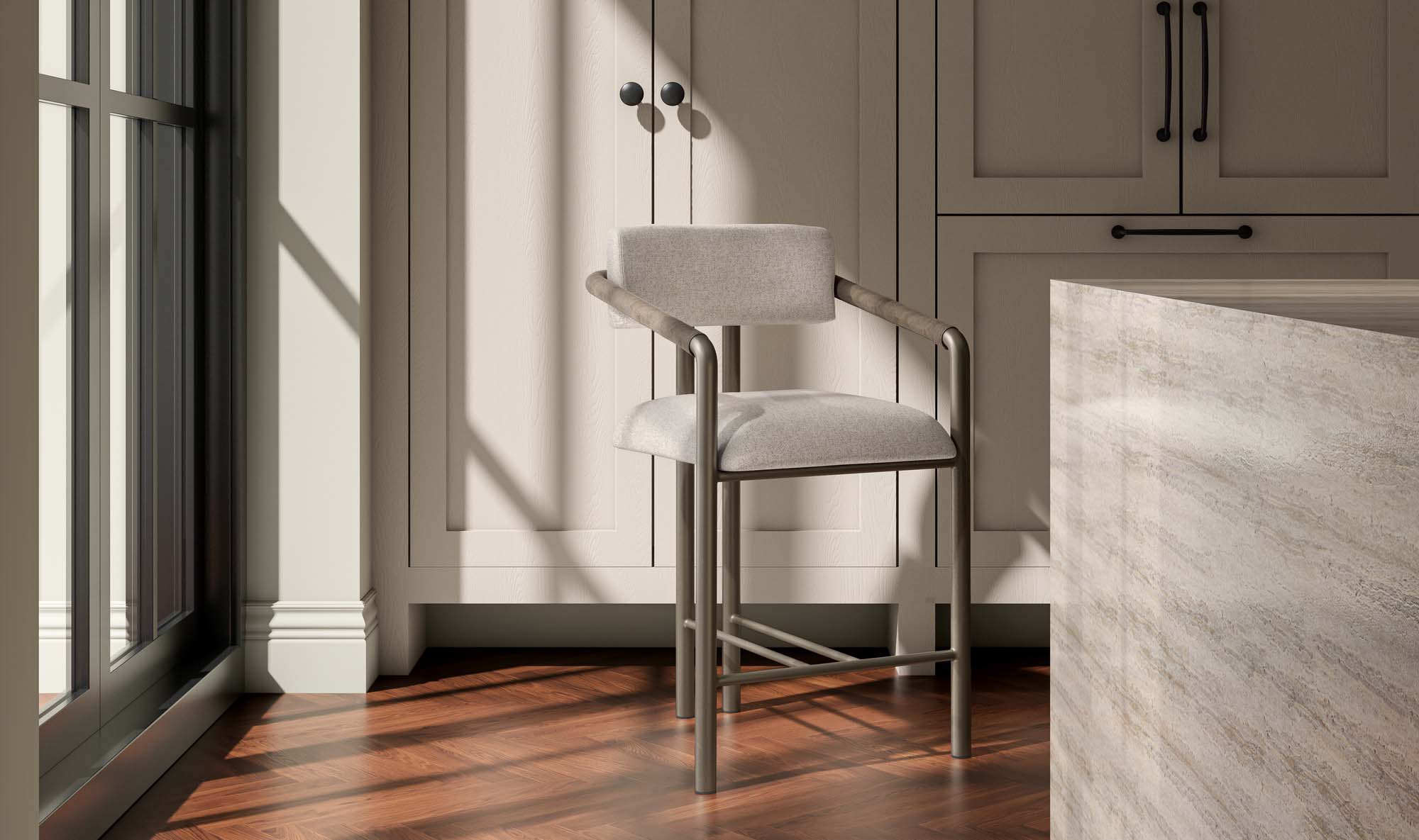 Cassidy Counter Stool Brown