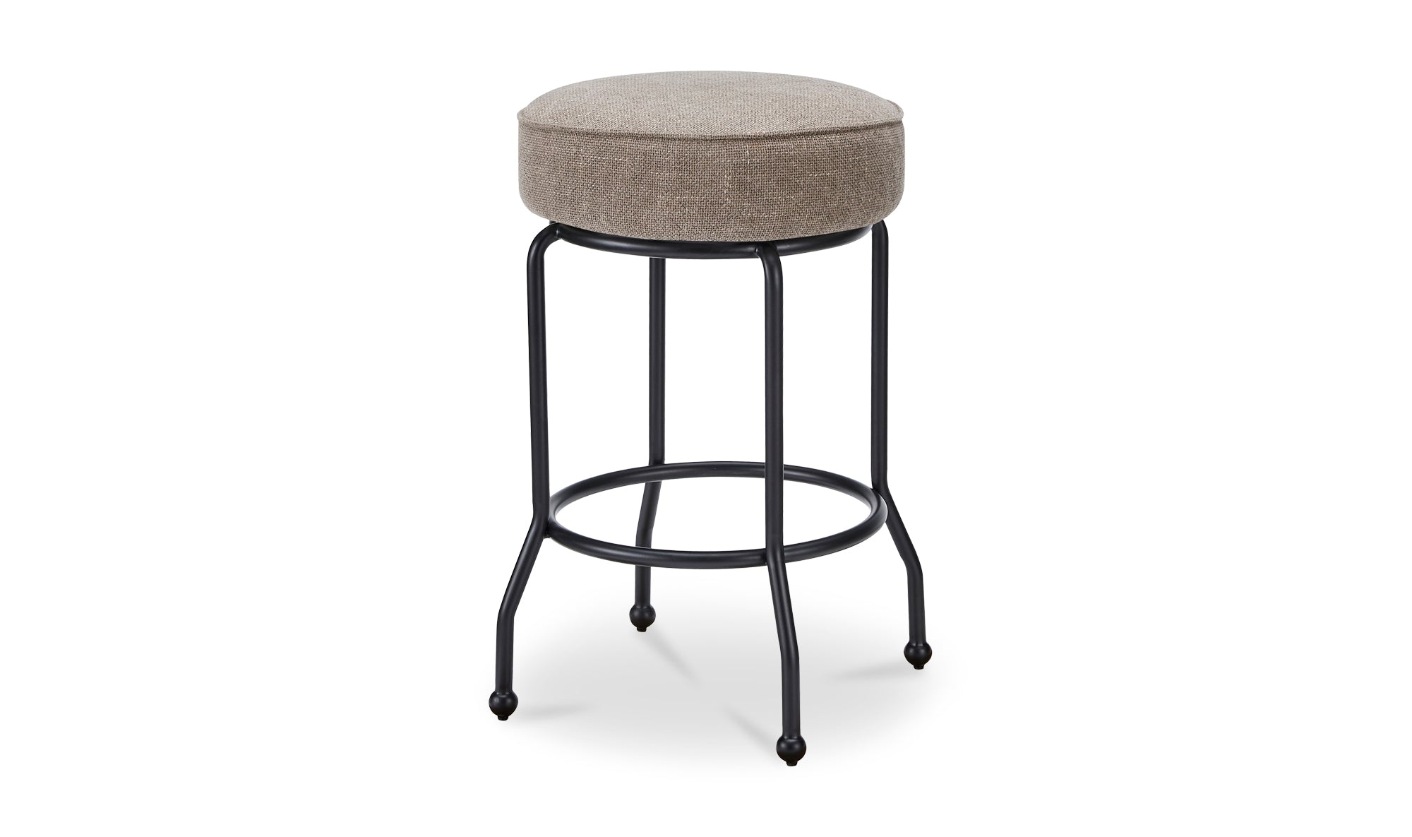 Kelsey Swivel Counter Stool Light Brown