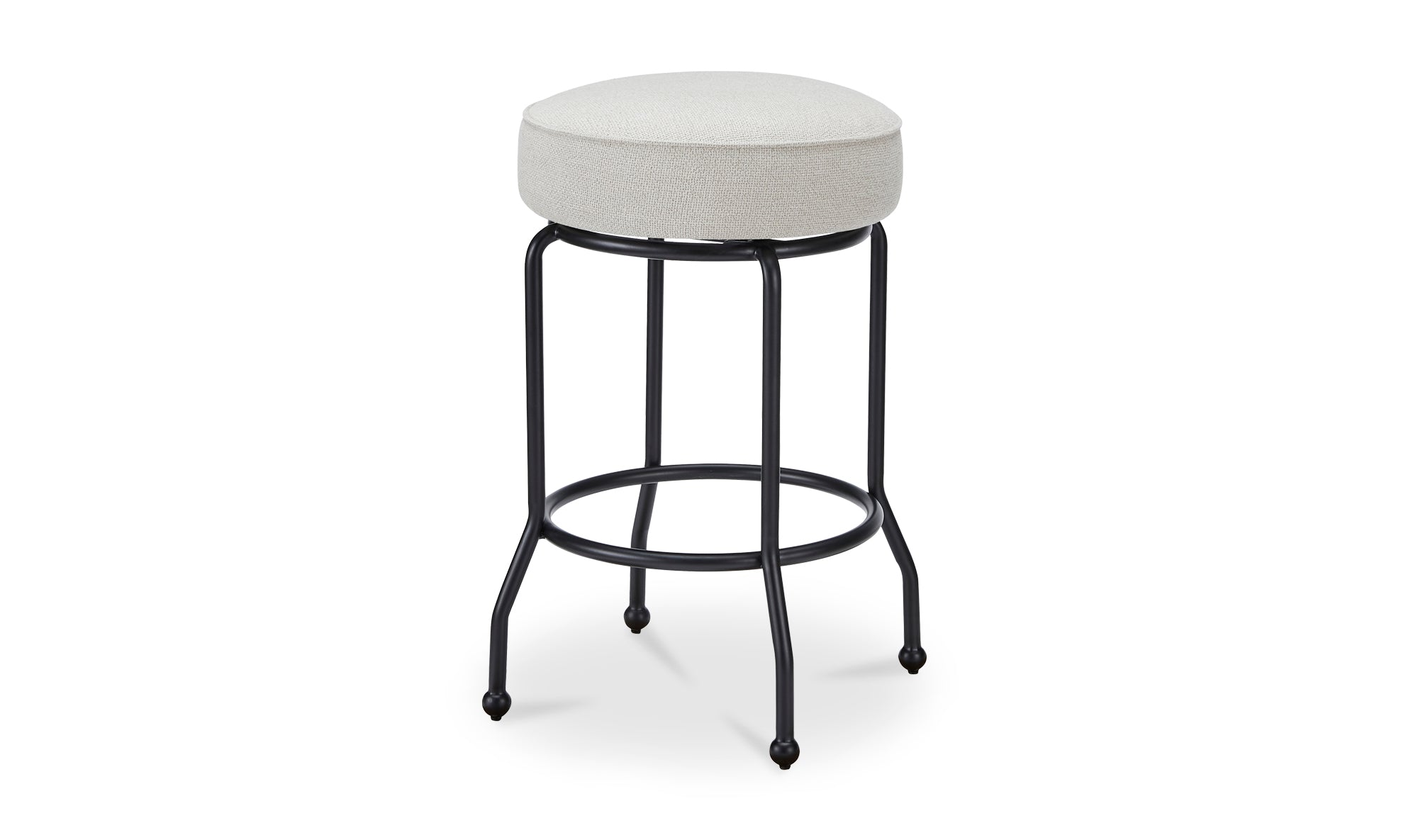 Kelsey Swivel Counter Stool Beige