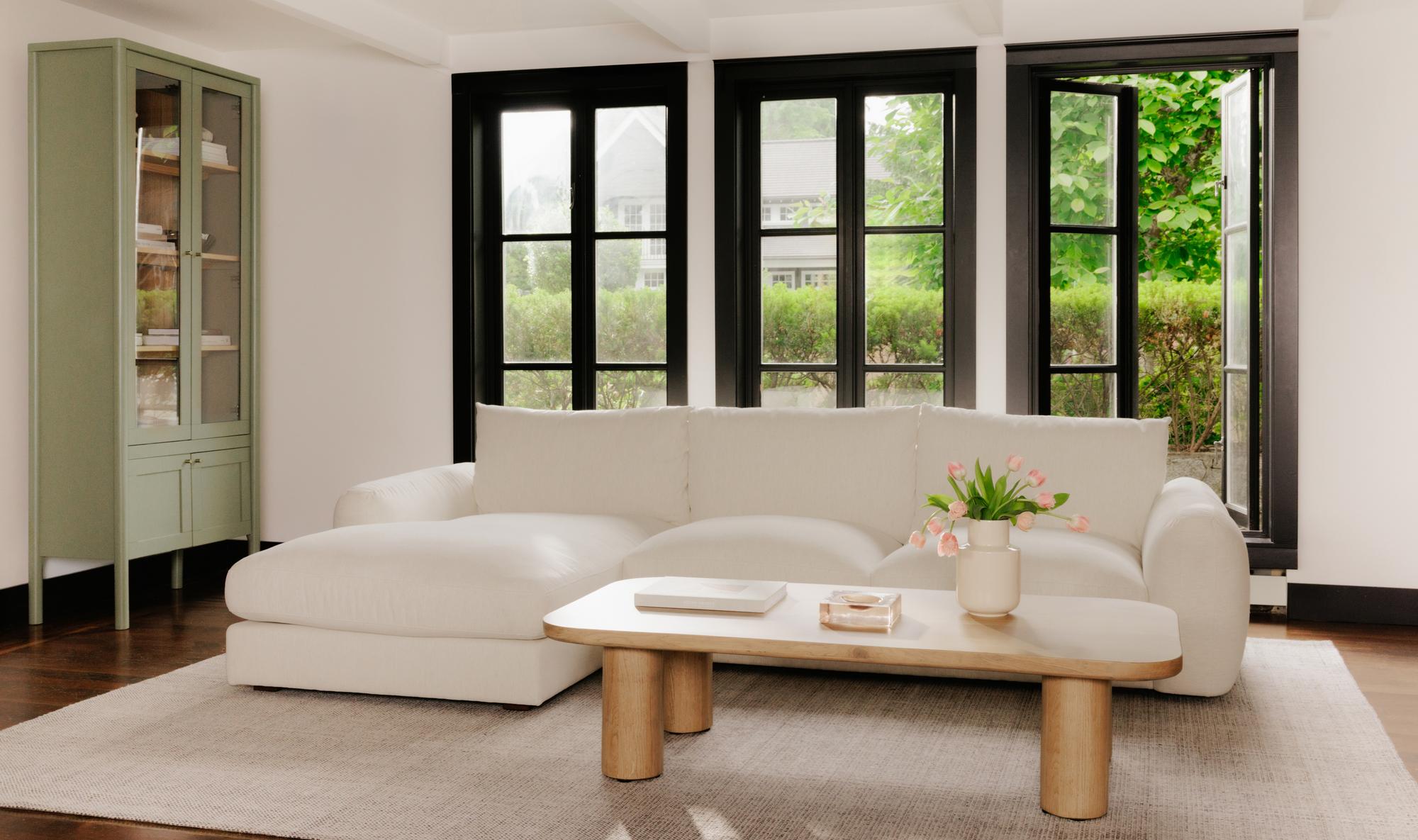 Berga Sectional Left Oat