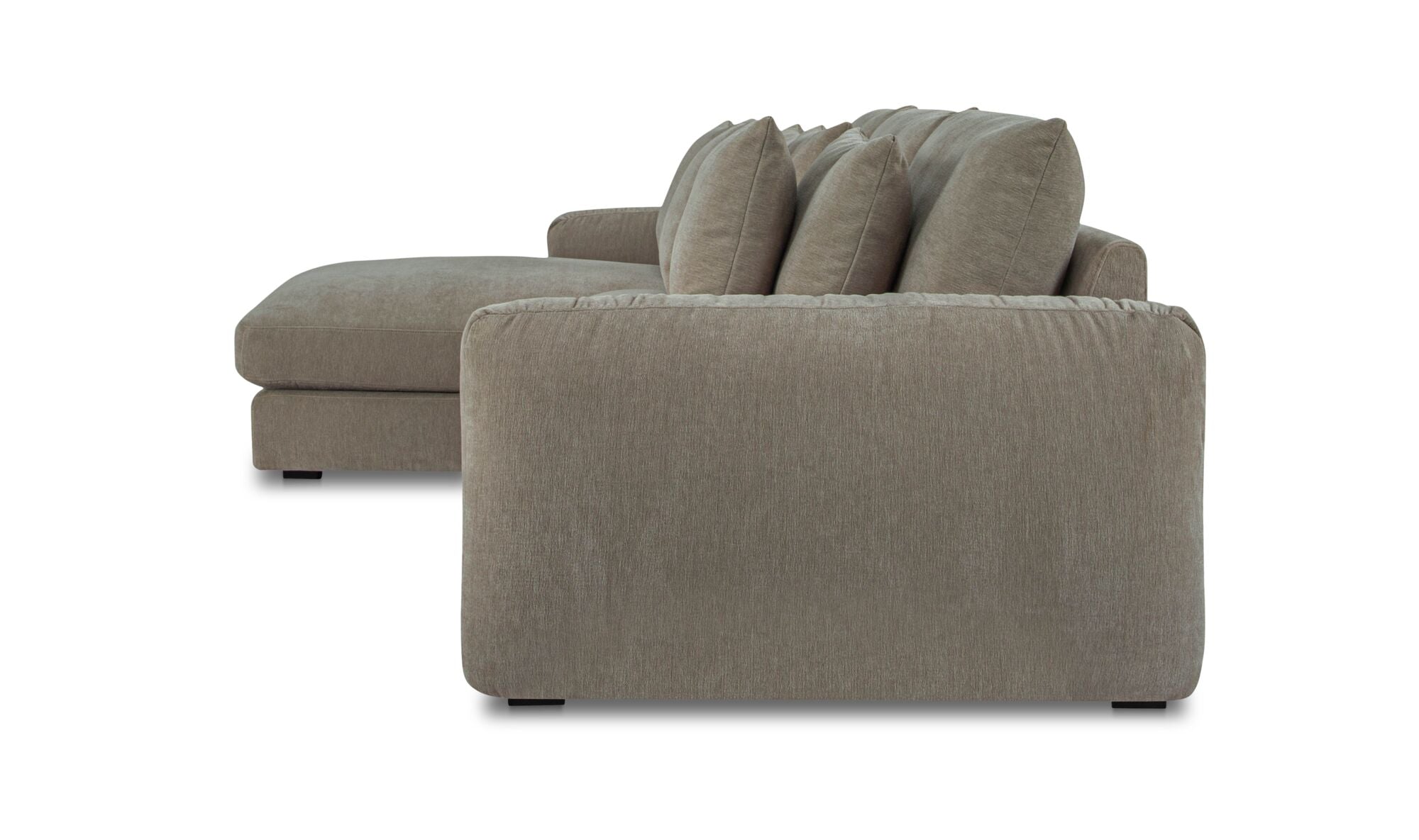 Berga Sectional Left Pebble