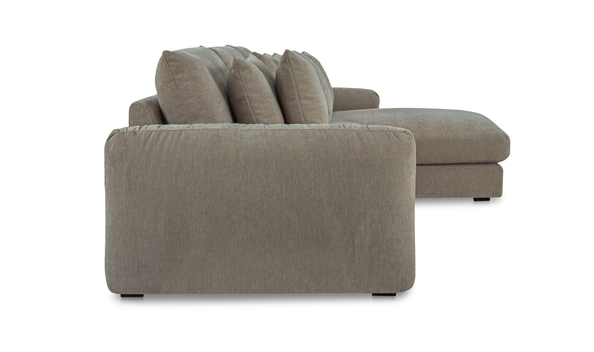 Berga Sectional Right Pebble