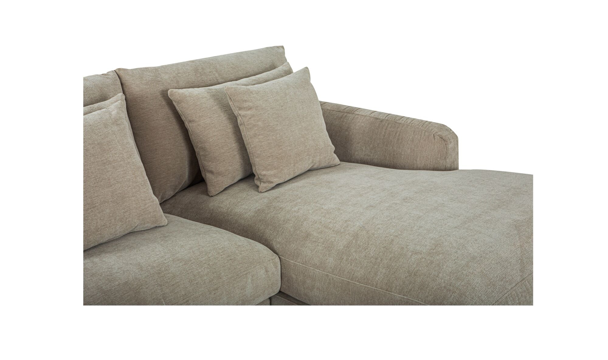 Berga Sectional Right Pebble