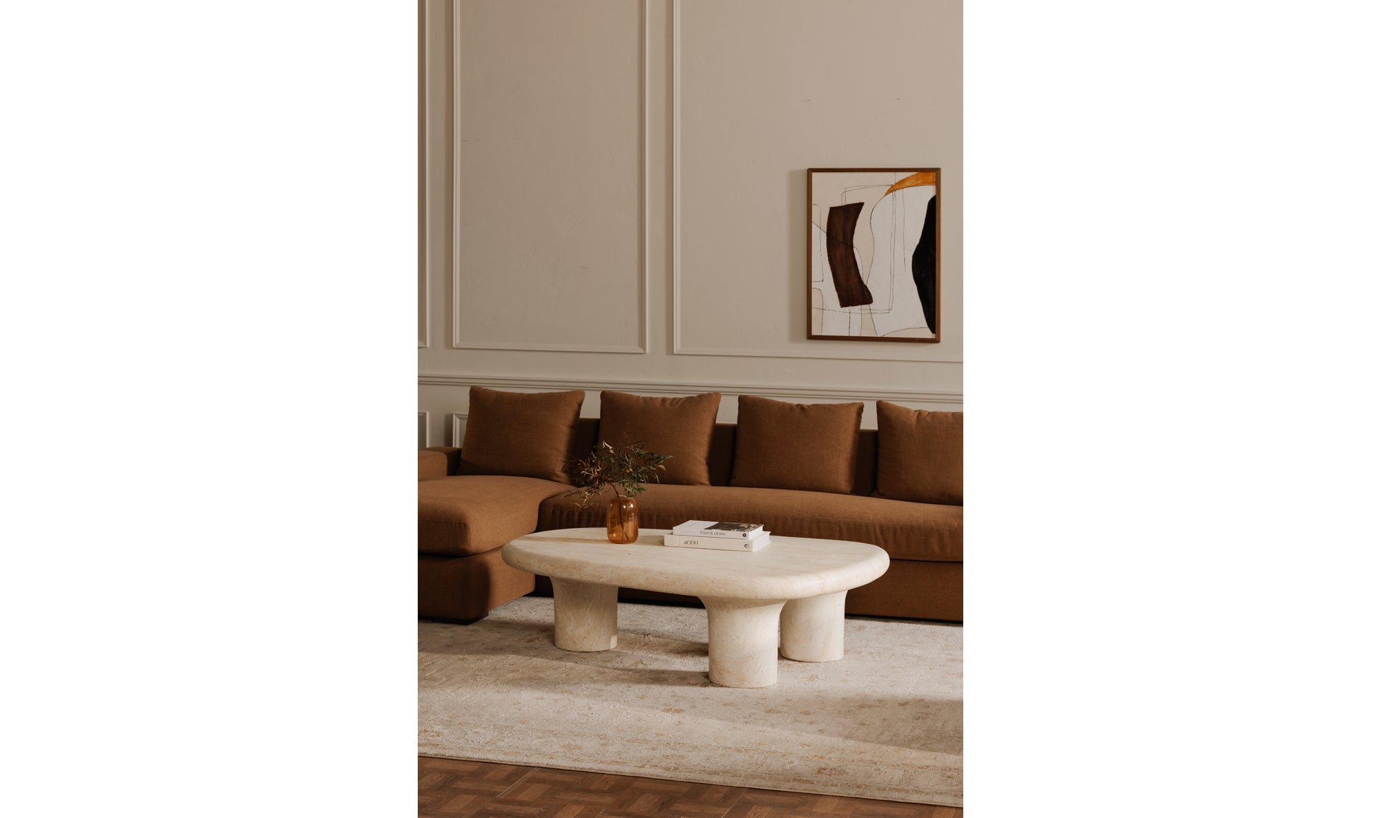 Thomas Right Sectional Rust