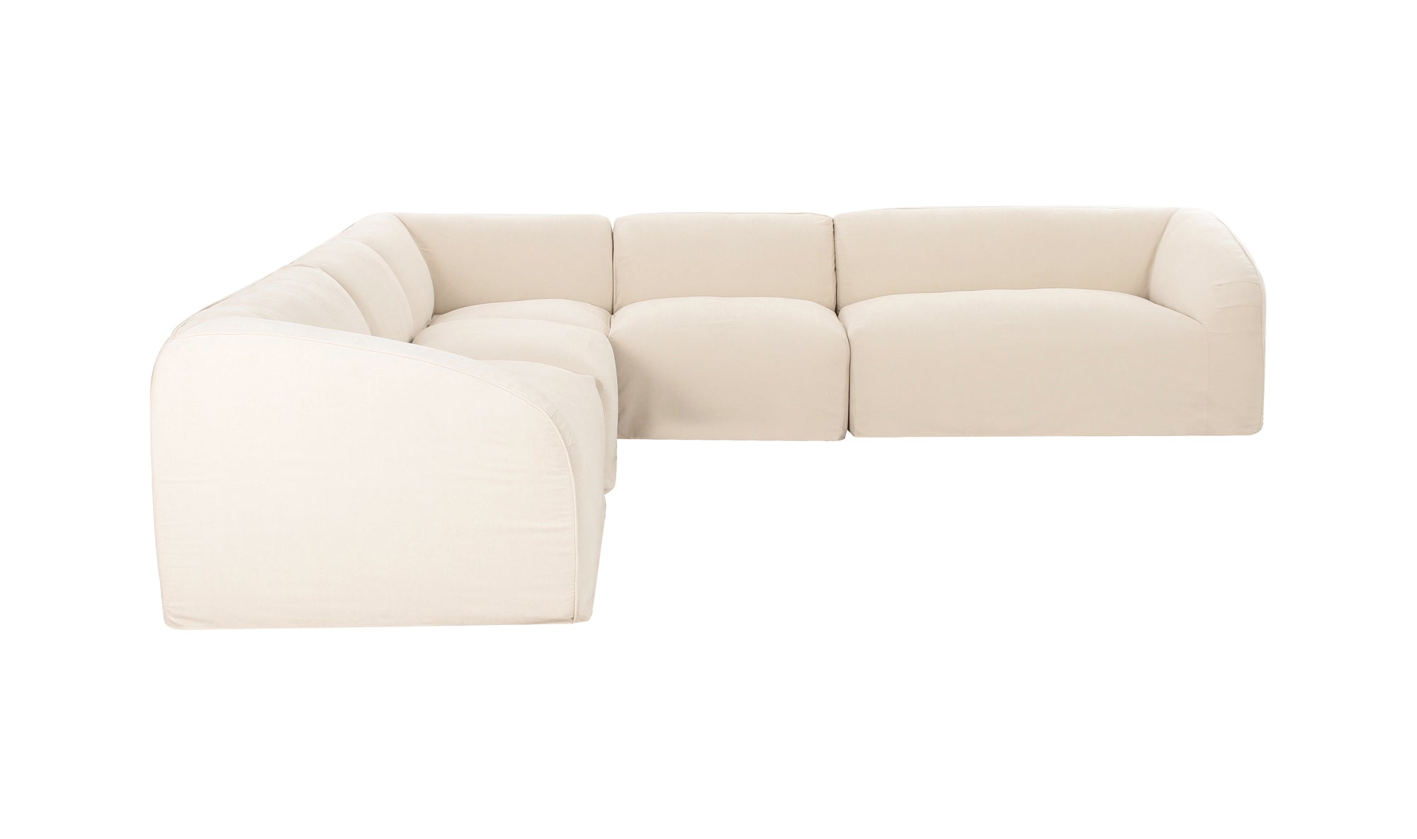 Isla Classic L Modular Sectional Mocha