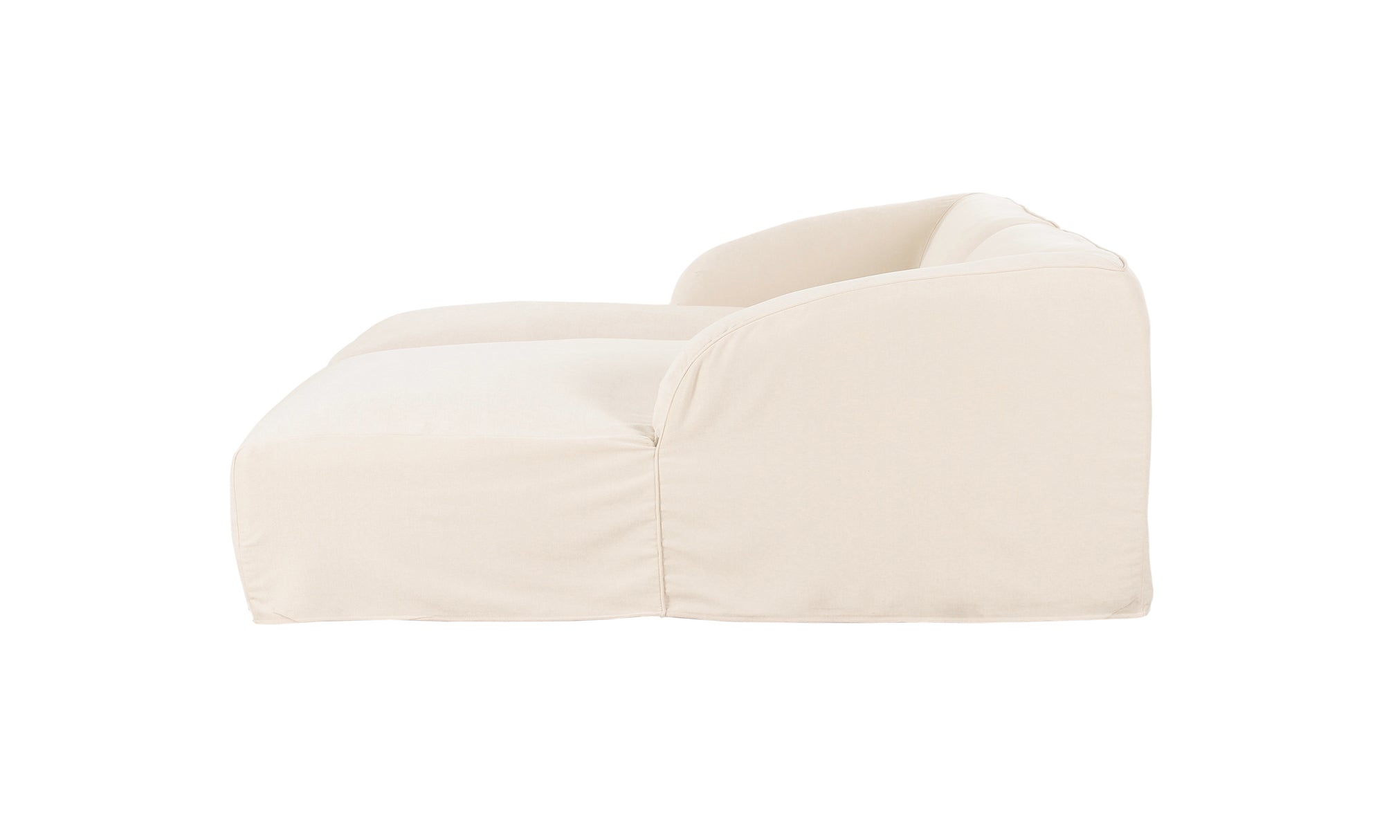 Isla Double Chaise Modular Sectional Mocha