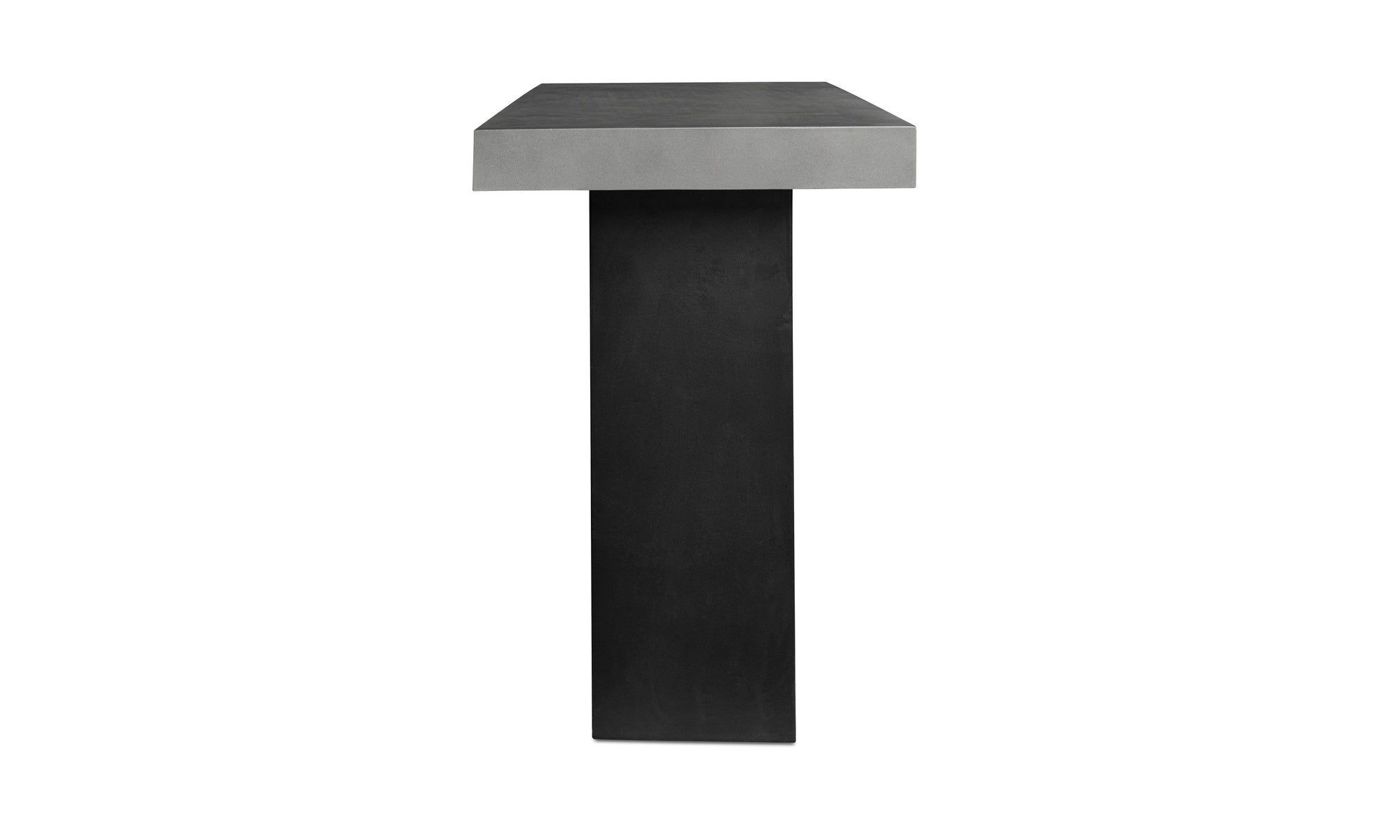 Lithic Outdoor Bar Table Grey