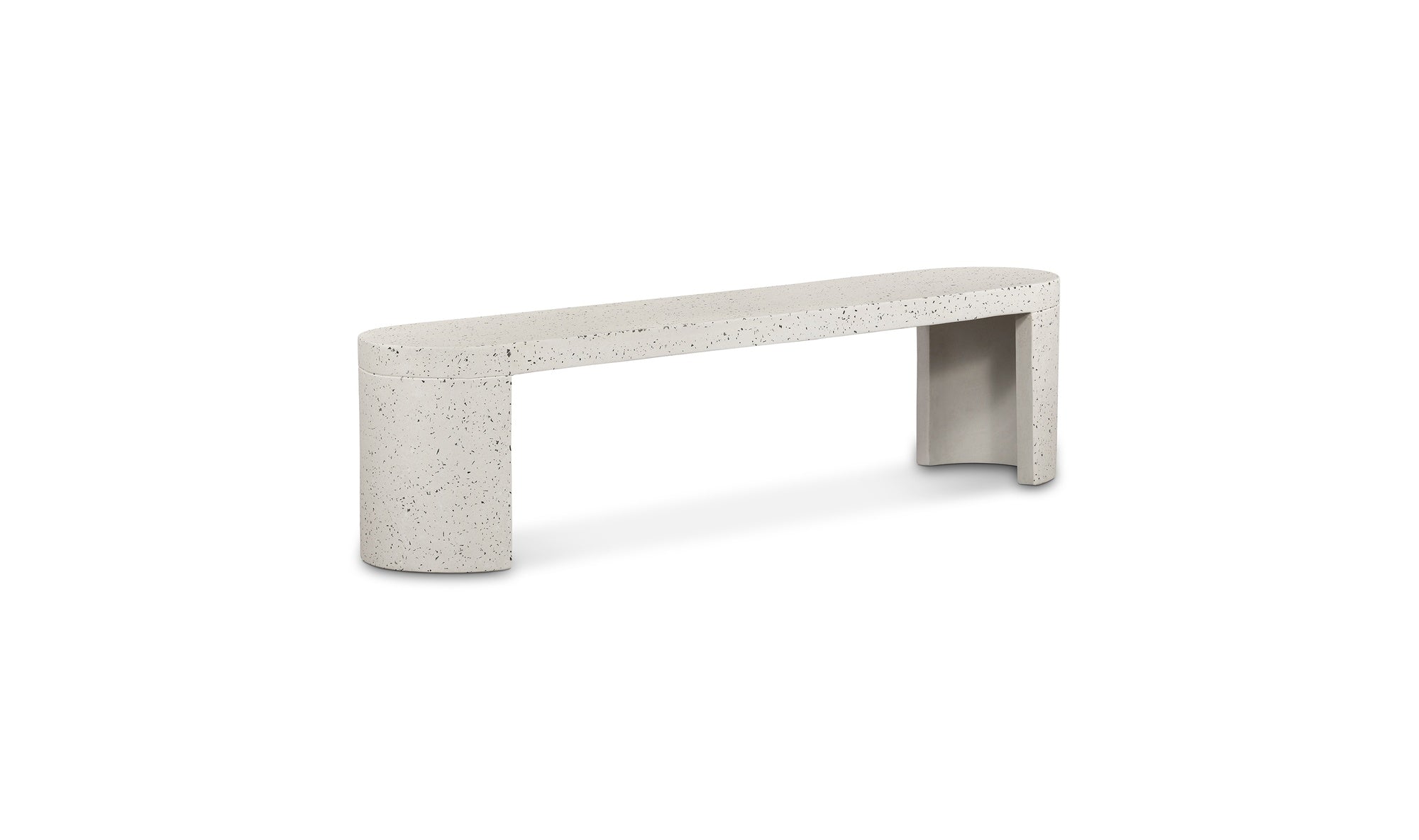 Lyon Outdoor Bench Light Grey