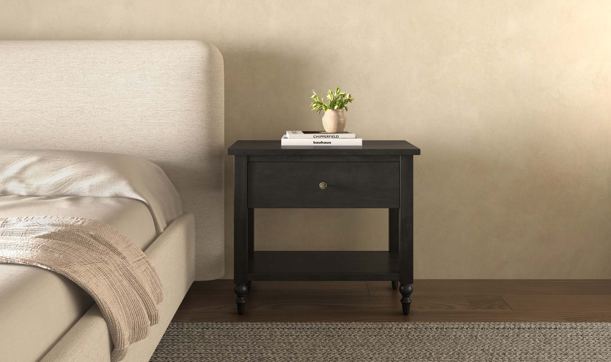 Katherine Nightstand Black
