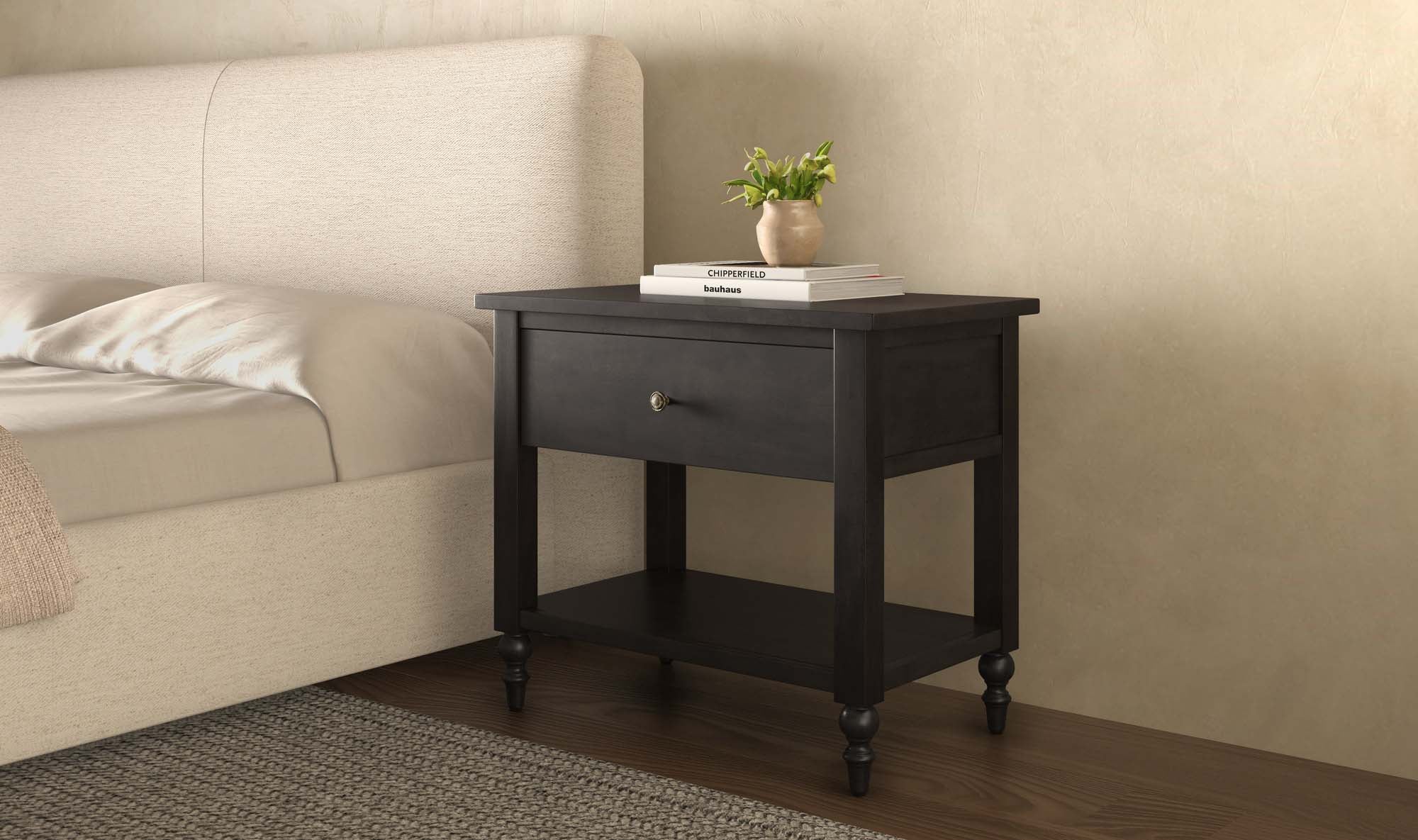 Katherine Nightstand Black