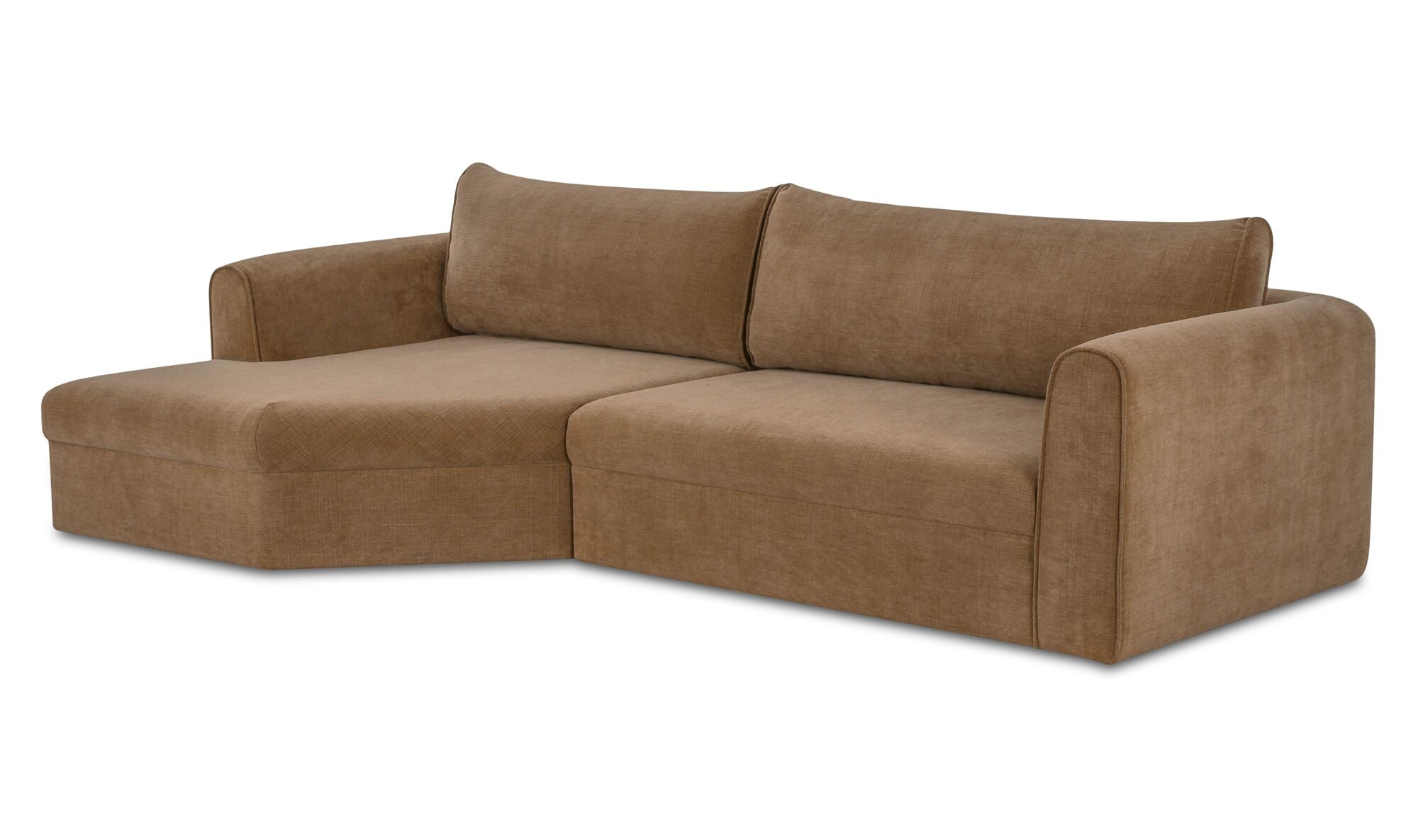 Madrid Left Sectional Taupe