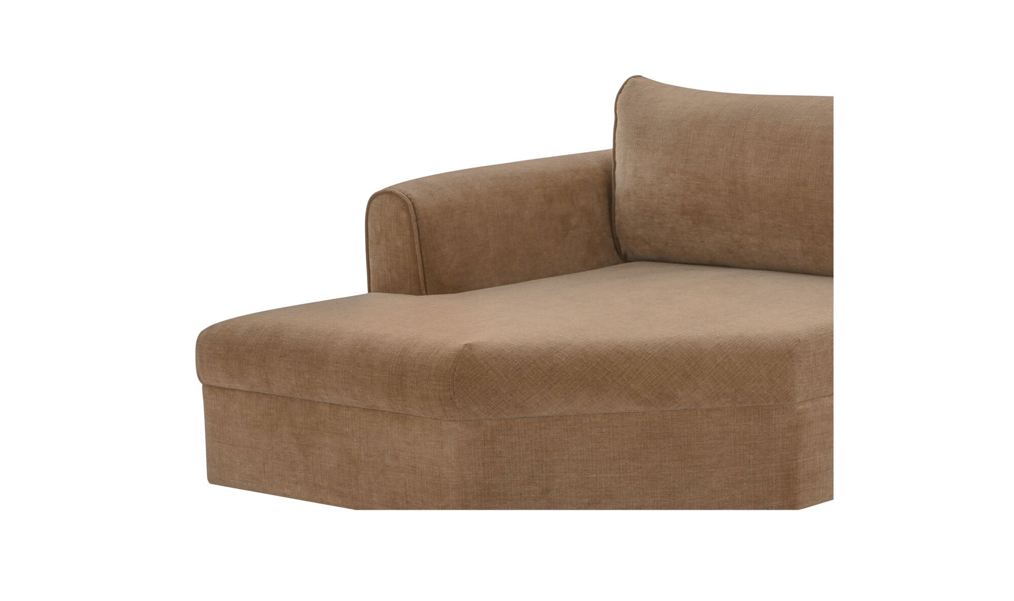 Madrid Left Sectional Taupe