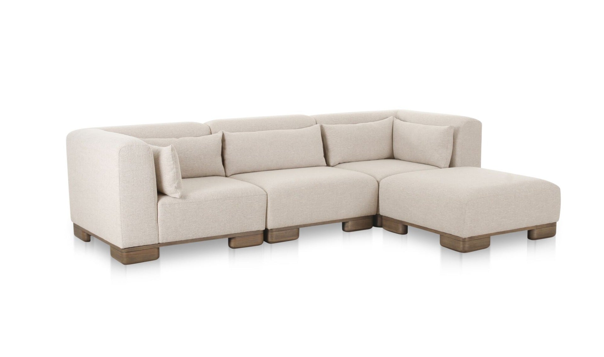 June Lounge Modular Sectional Oatmea
