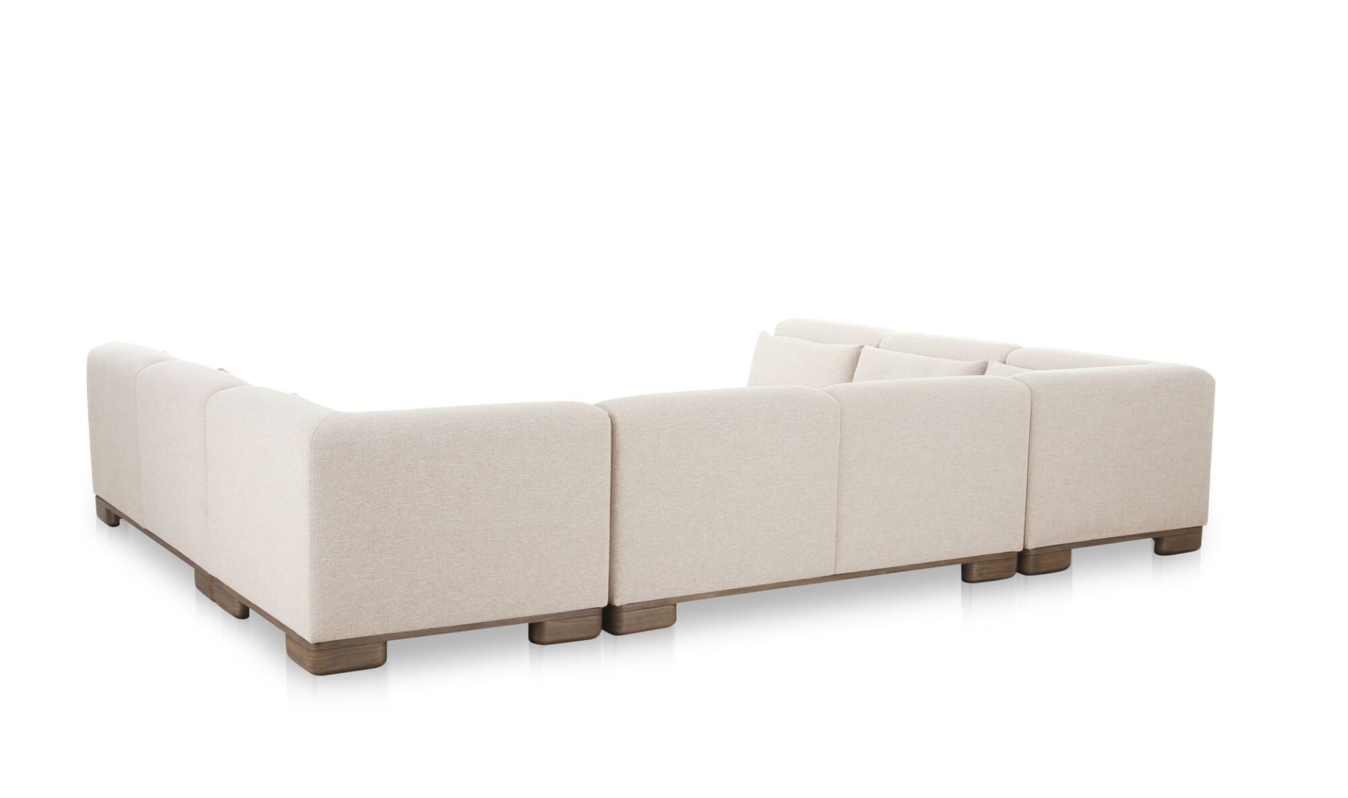 June U Shaped Modular Sectional Oatmeal